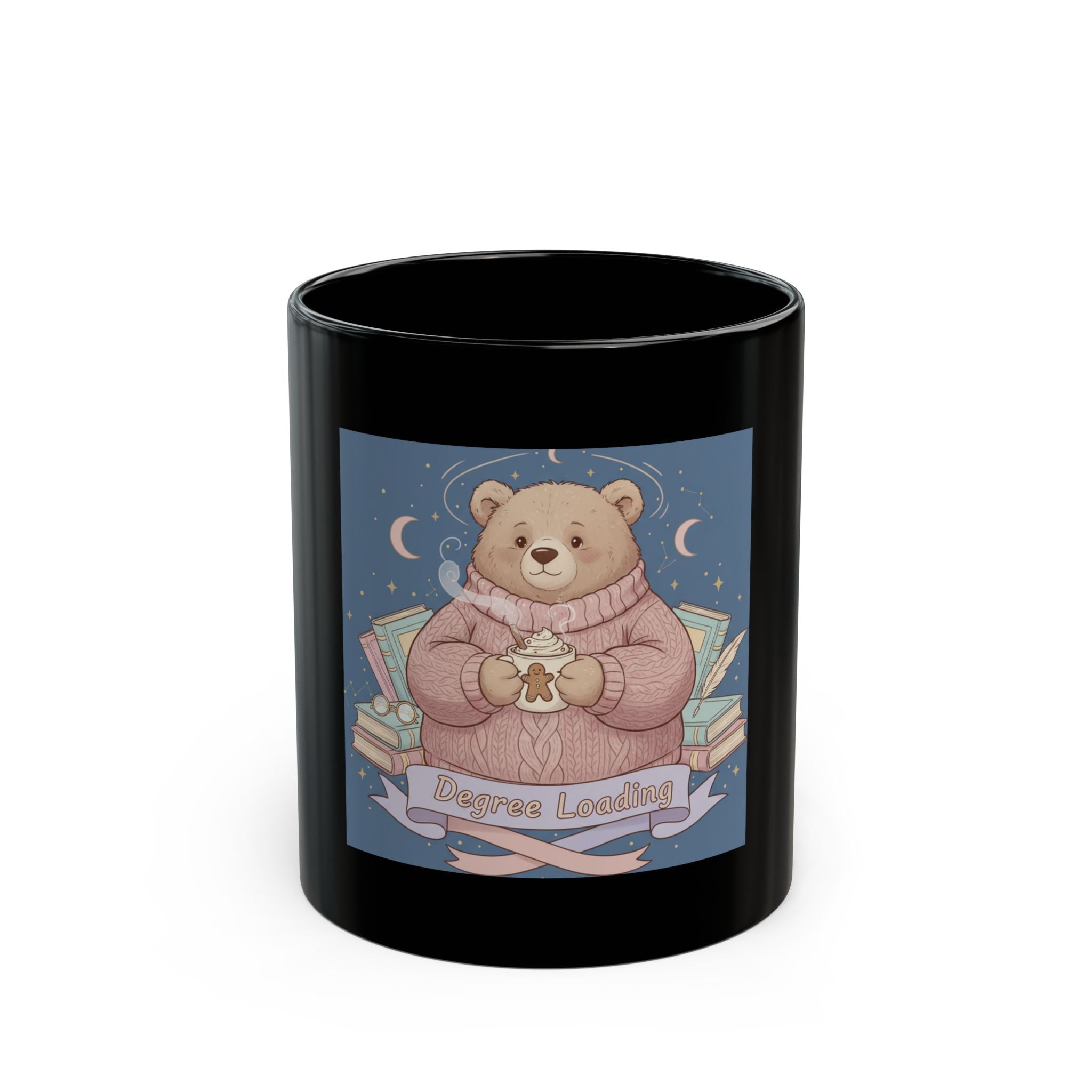Bear Black Mug 11oz – Degree Loading