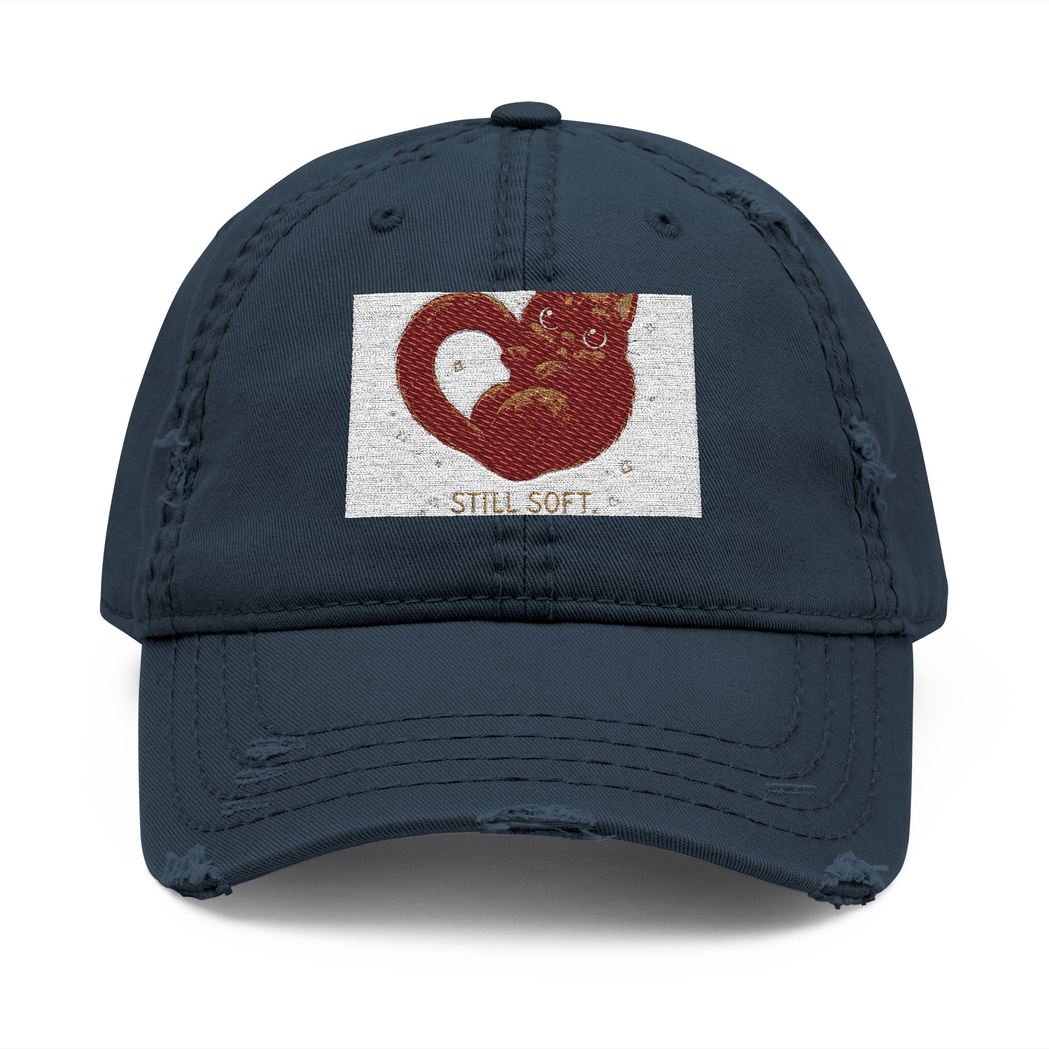 "STILL SOFT. STILL LOVING" Black Cat Dad Hat | College Girl Gift | Fashion | KayKay Classics