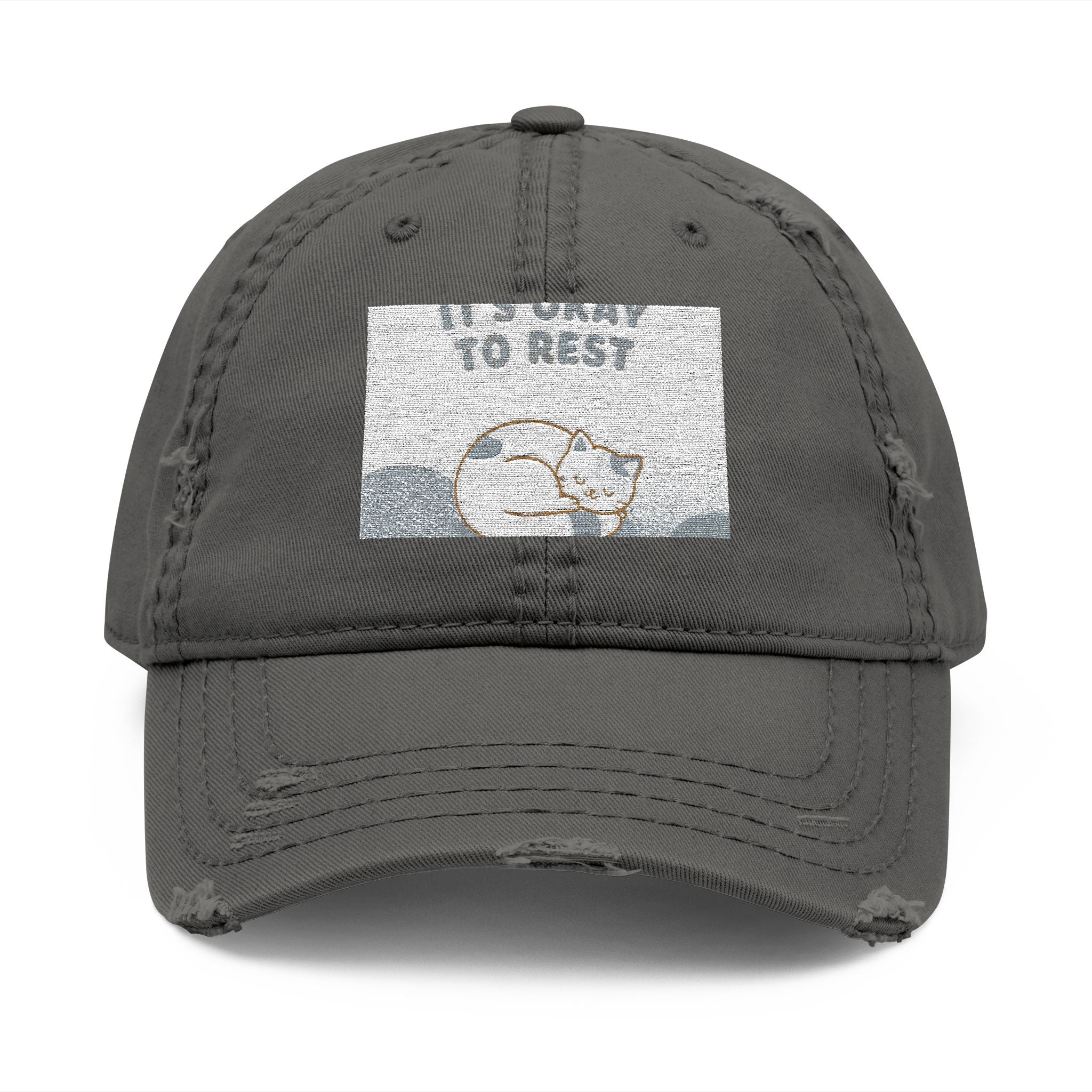 "NEEDS_OCR_SCAN" Black Cat Dad Hat | Trendy Gift for Her | Lifestyle | KayKay Classics