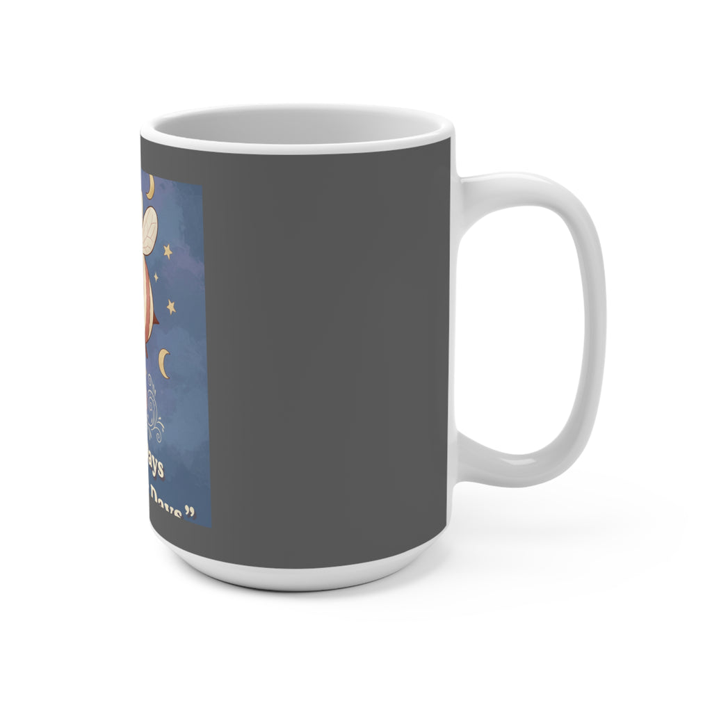 Bee Mug 15oz – Library Days Are the Best Days