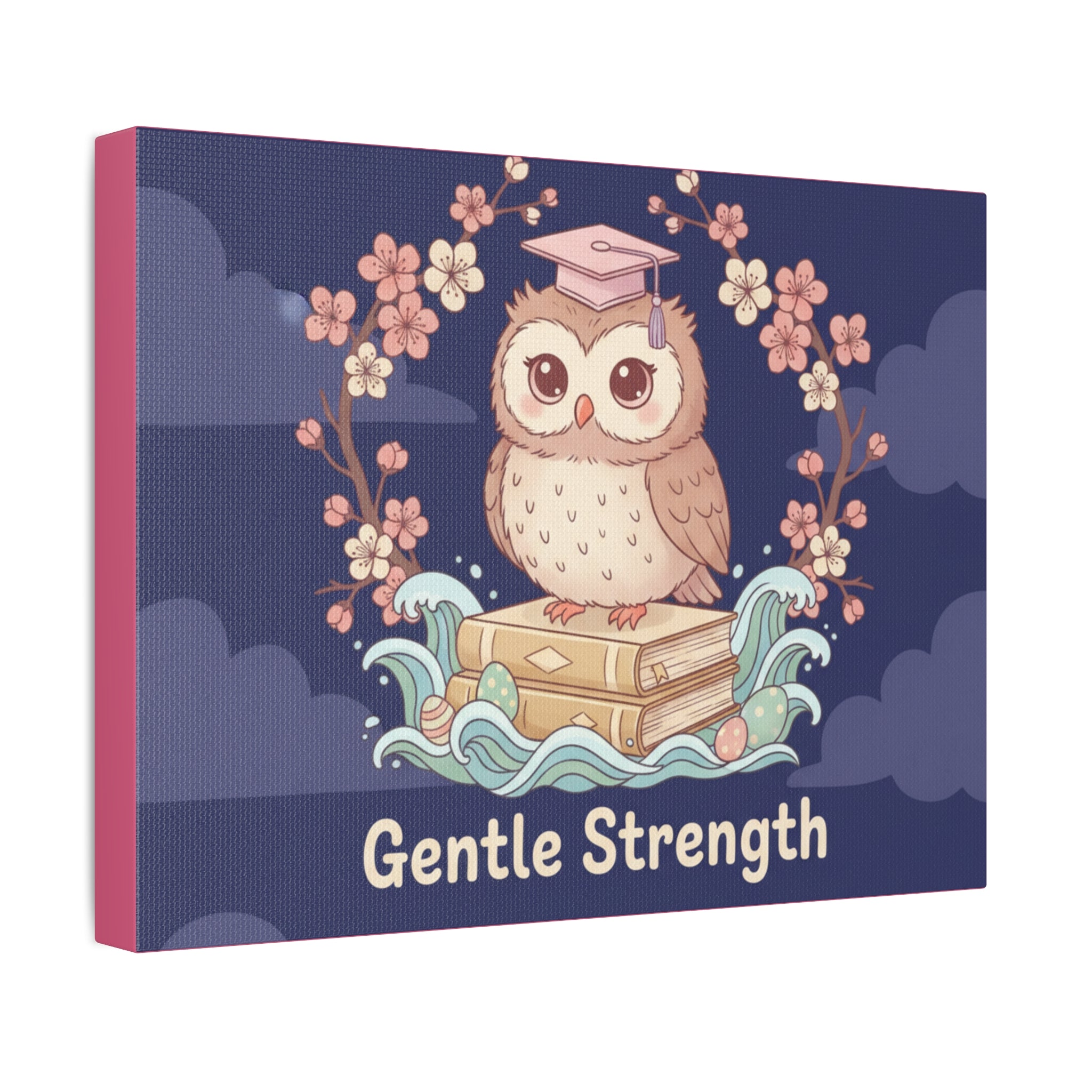 Owl Canvas Print – Gentle Strength