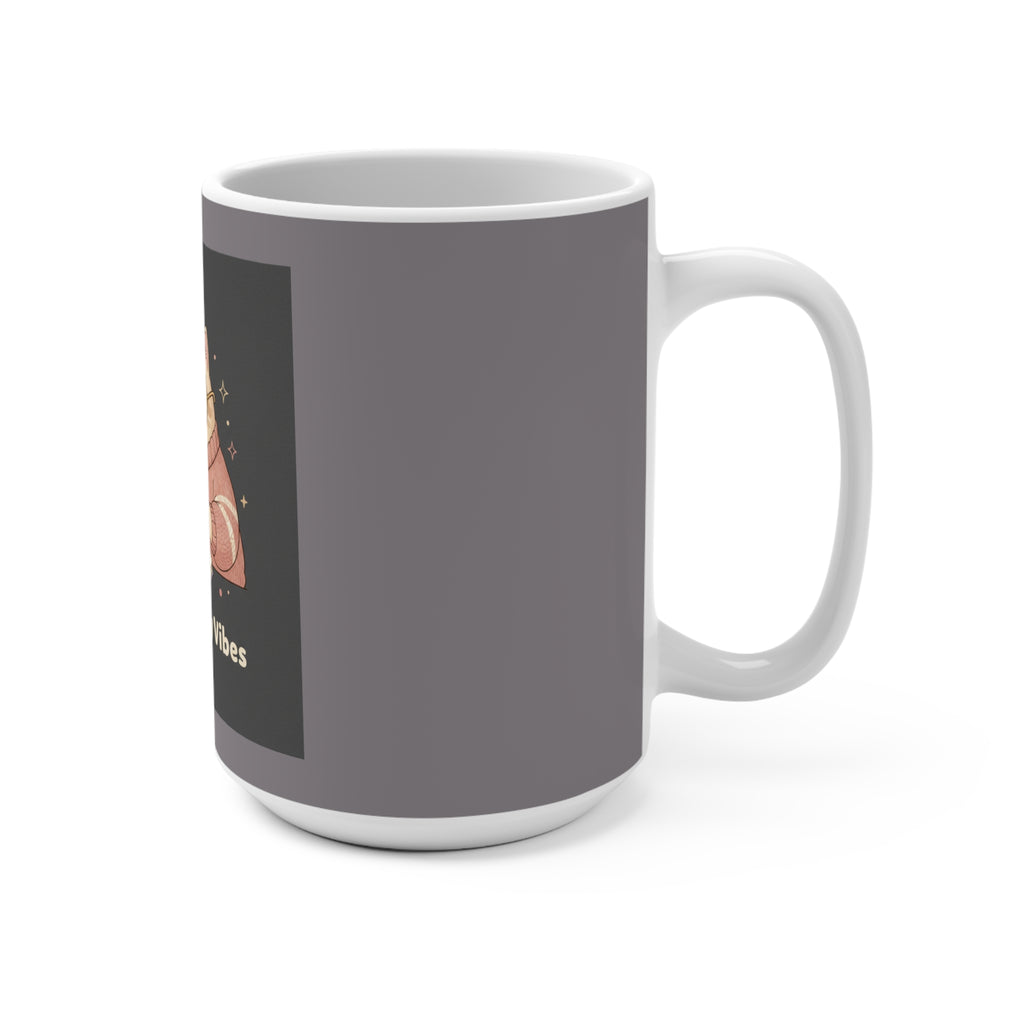 Cat Mug 15oz – Study Buddy Vibes