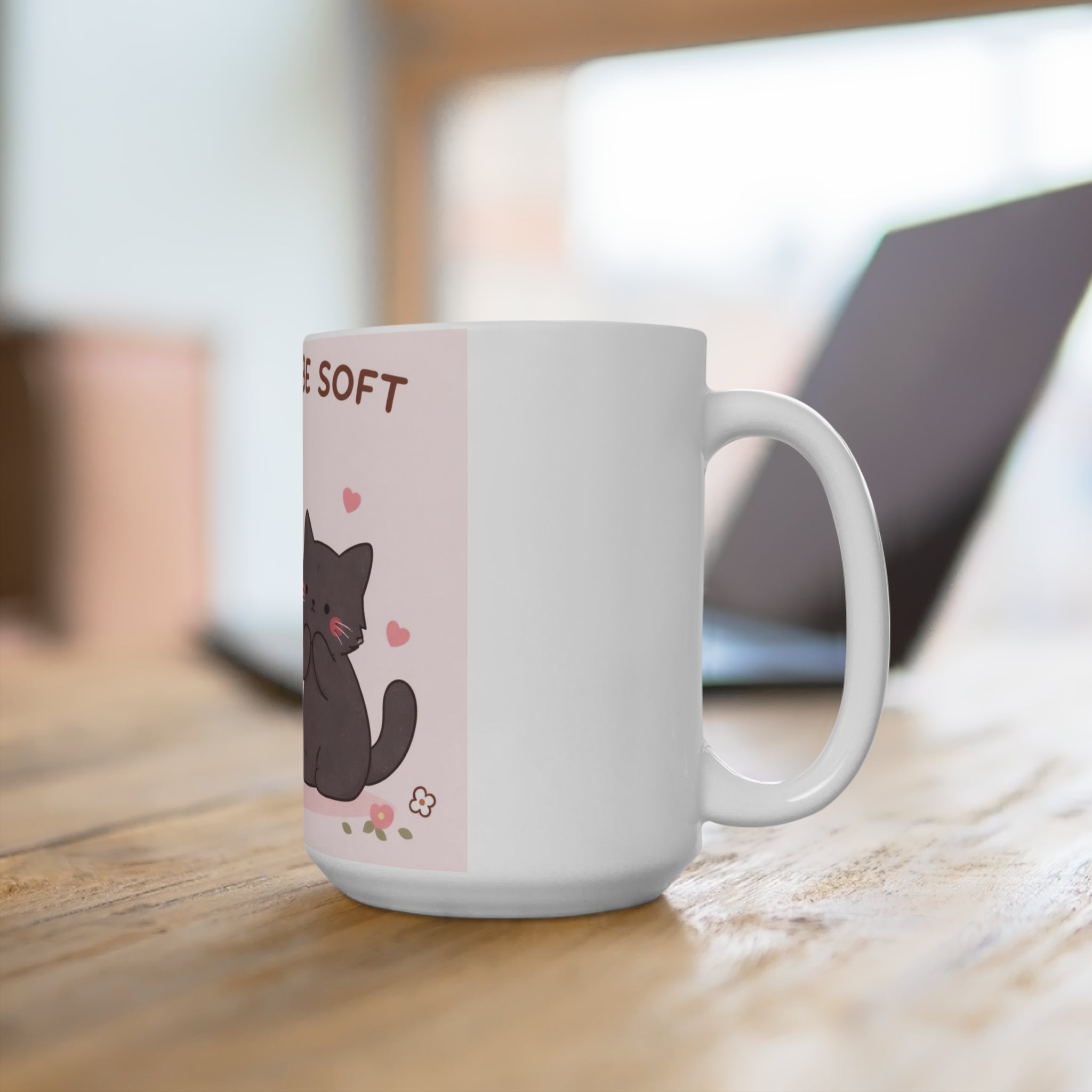 Rabbit, cat Mug 15oz