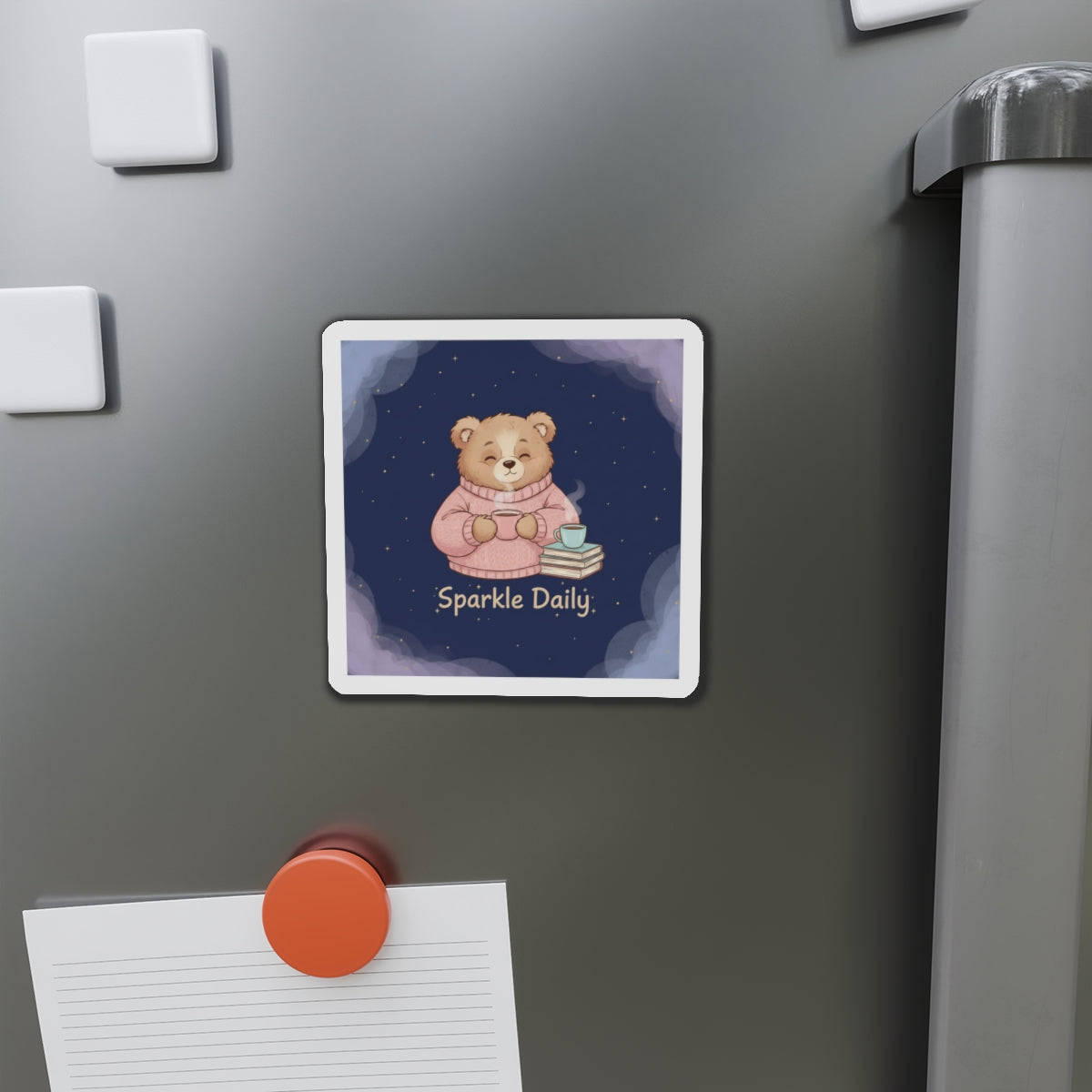 Bear Die-Cut Magnet – Sparkle Daily