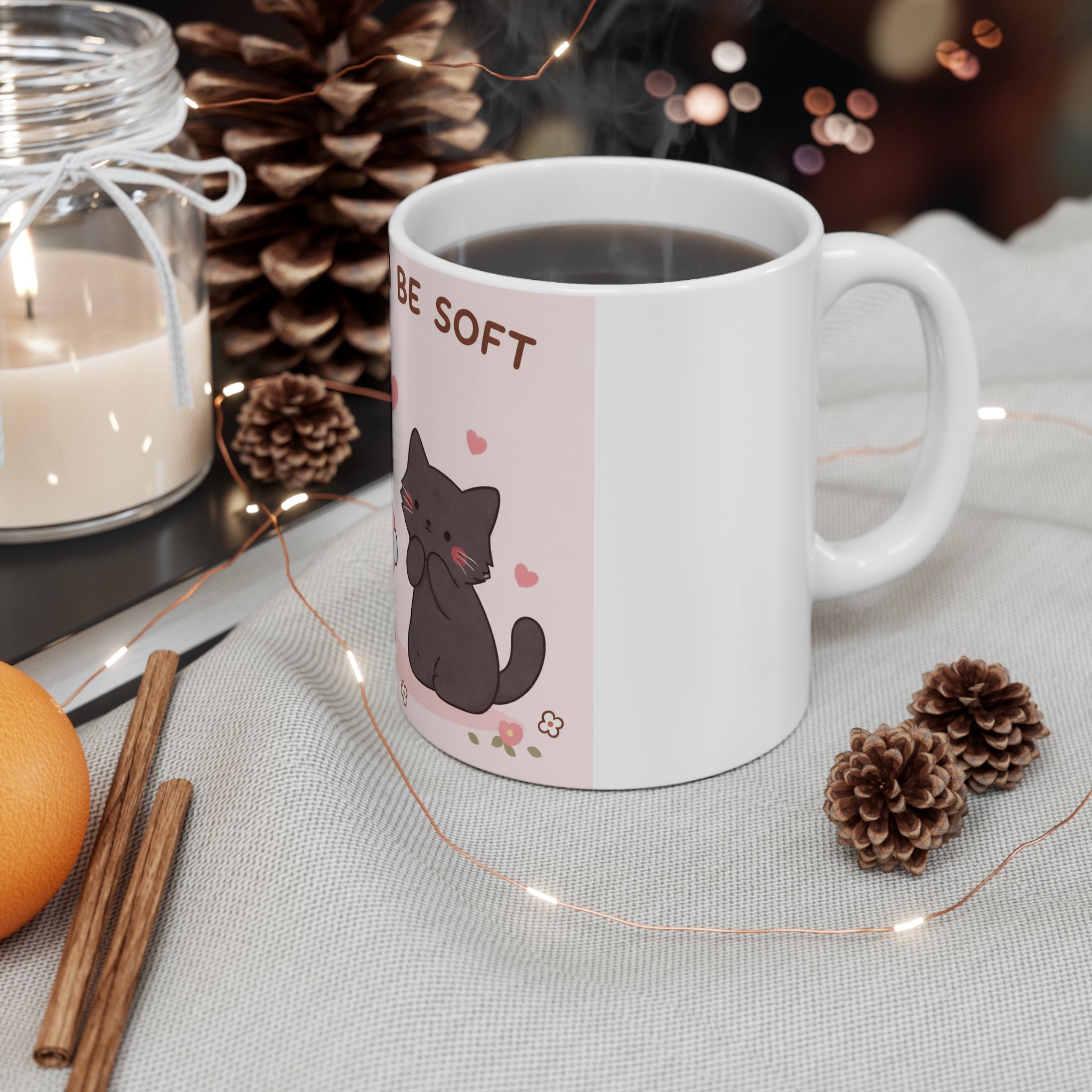 Rabbit, cat Mug 11oz