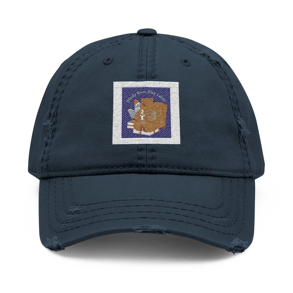 Bear Dad Hat – Study Now Slay Later