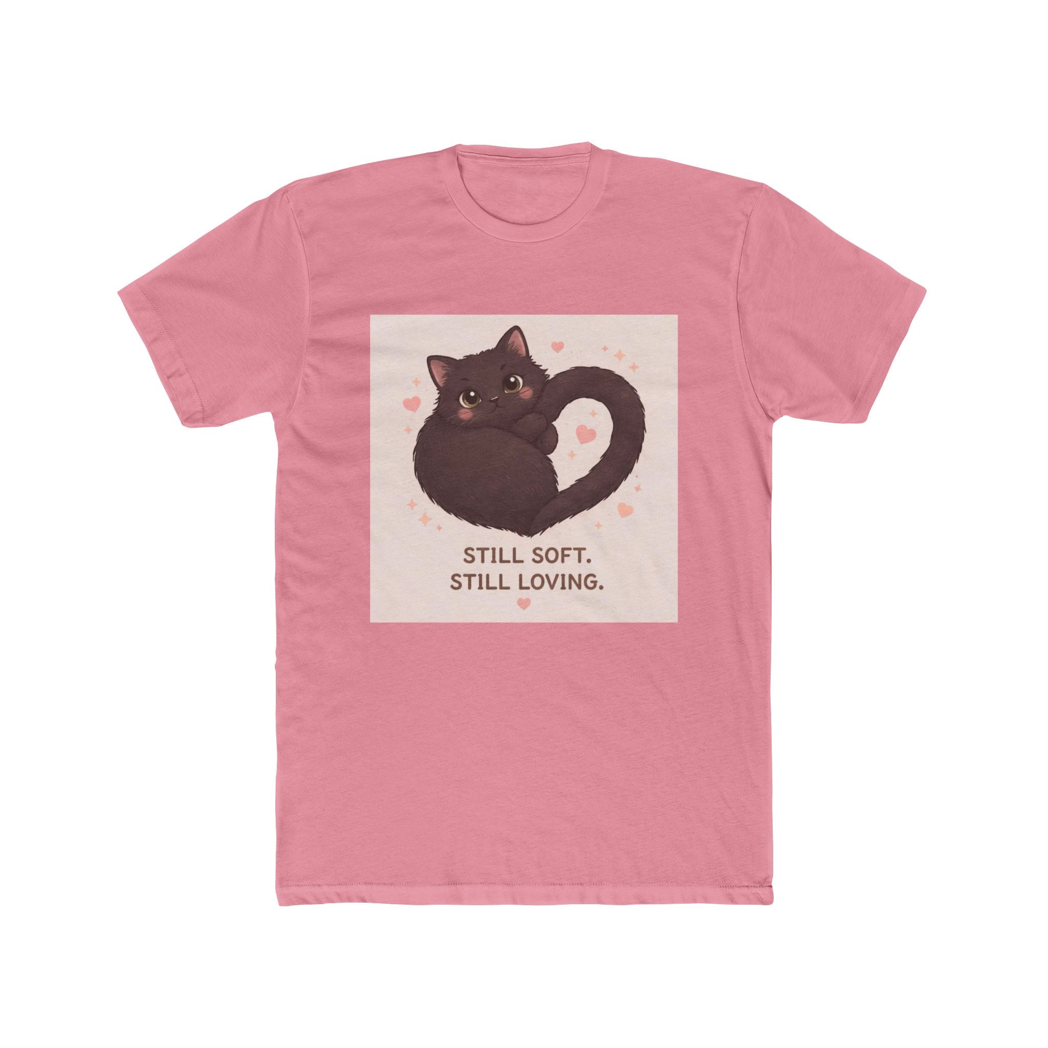 "STILL SOFT. STILL LOVING" Black Cat Unisex Tee | College Girl Gift | Fashion | KayKay Classics