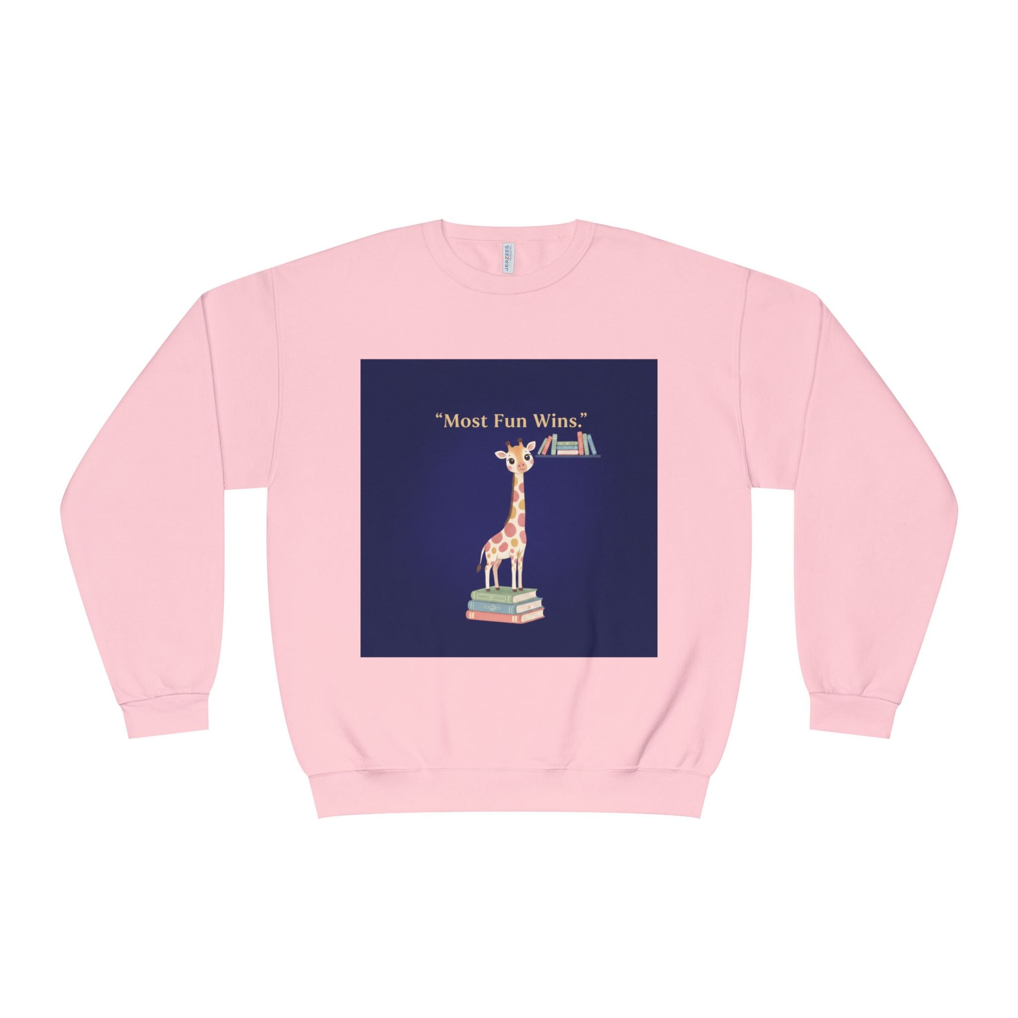 Giraffe Crewneck Sweatshirt – Most Fun Wins