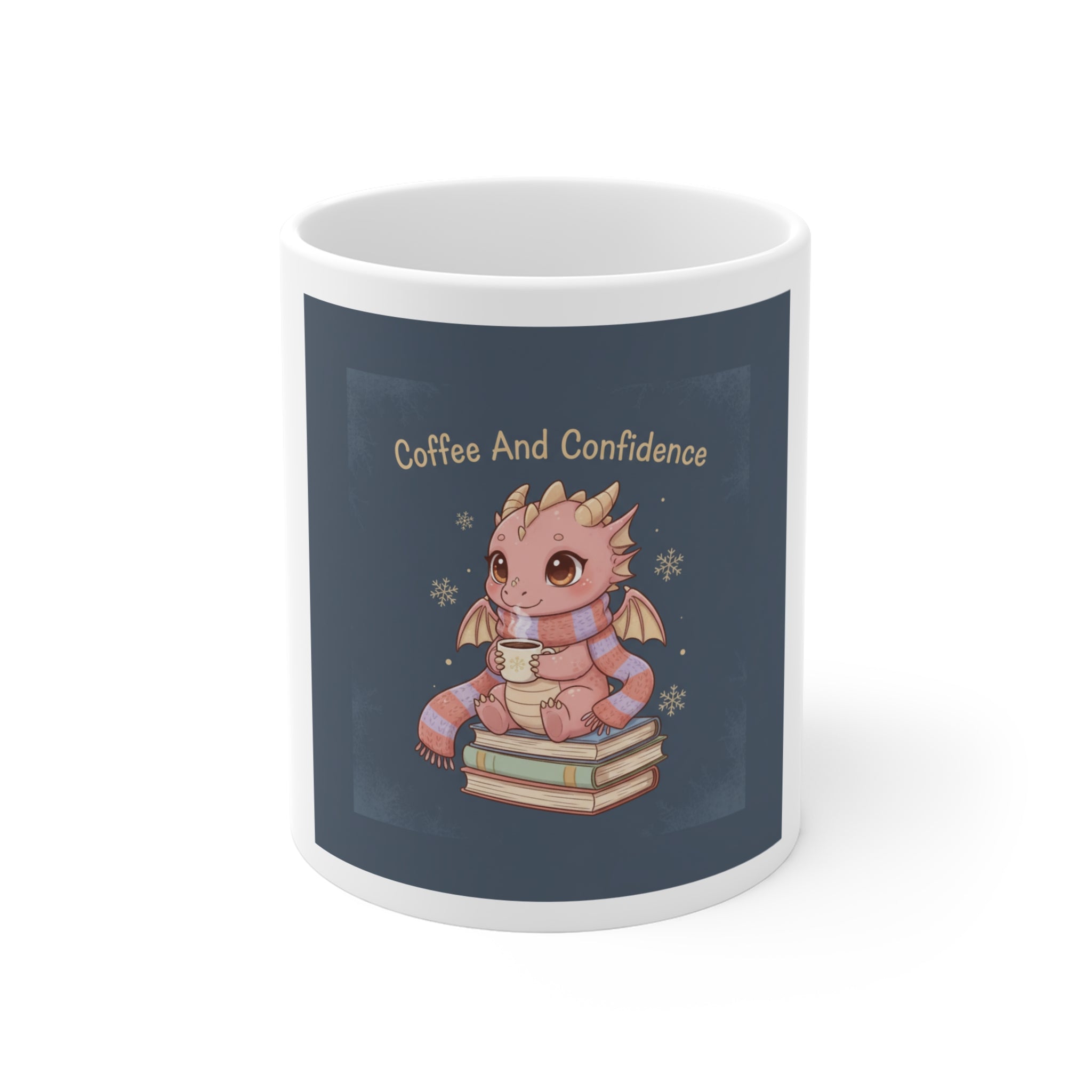 Coffee and Confidence Mug 11oz