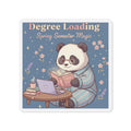 Panda Die-Cut Magnet – Degree Loading Spring Semester Magic