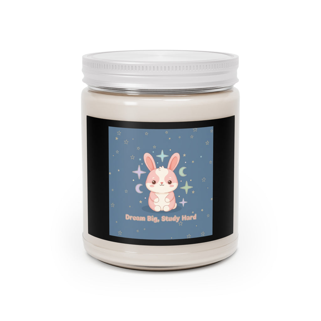 Bunny Scented Candle – Dream Big, Study Hard