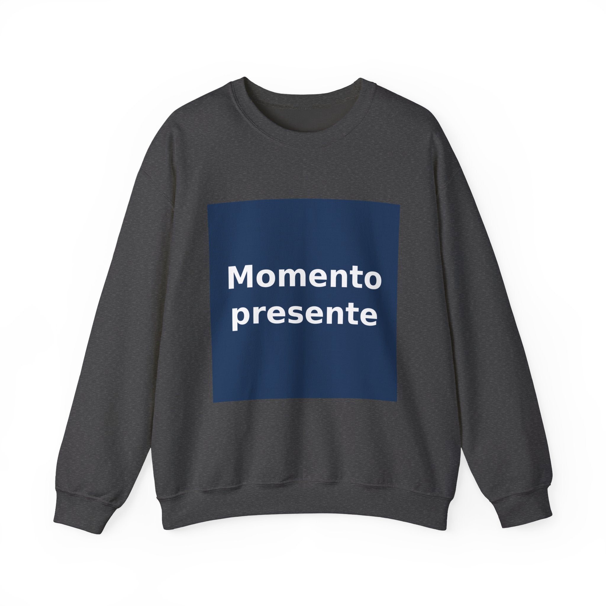 "Momento presente" Black Cat Crewneck | College Girl Gift | Fashion | KayKay Classics
