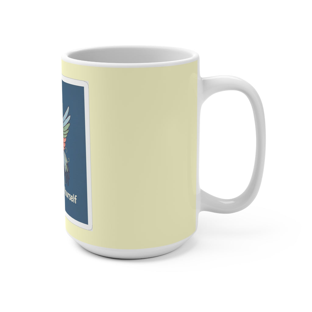 Crane Mug 15oz – Be Gentle With Yourself
