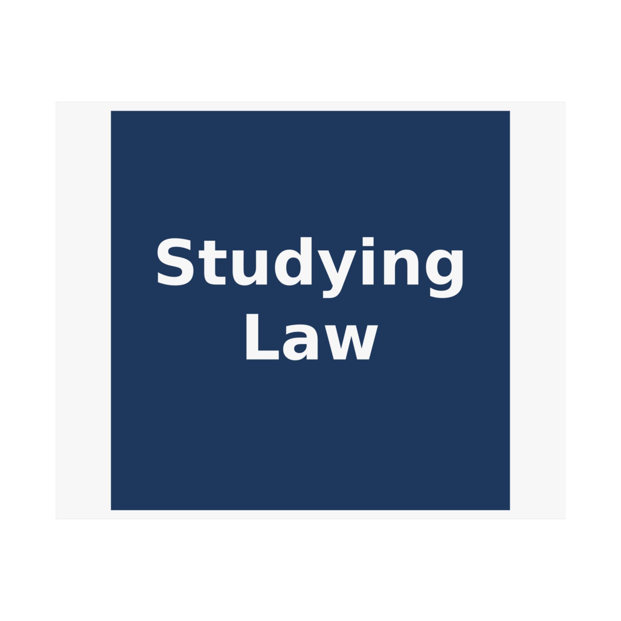 Studying Law - KayKay Poster