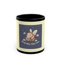 Bee Black Mug 11oz – Study Now, Slay Later