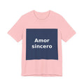 "Amor sincero" Black Cat Women Tee | College Girl Gift | Fashion | KayKay Classics