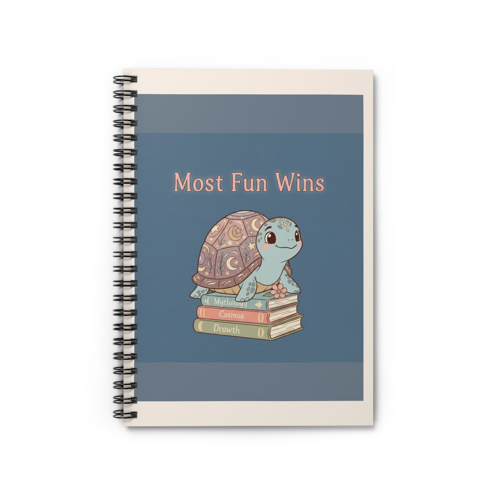 Turtle Spiral Notebook – Most Fun Wins