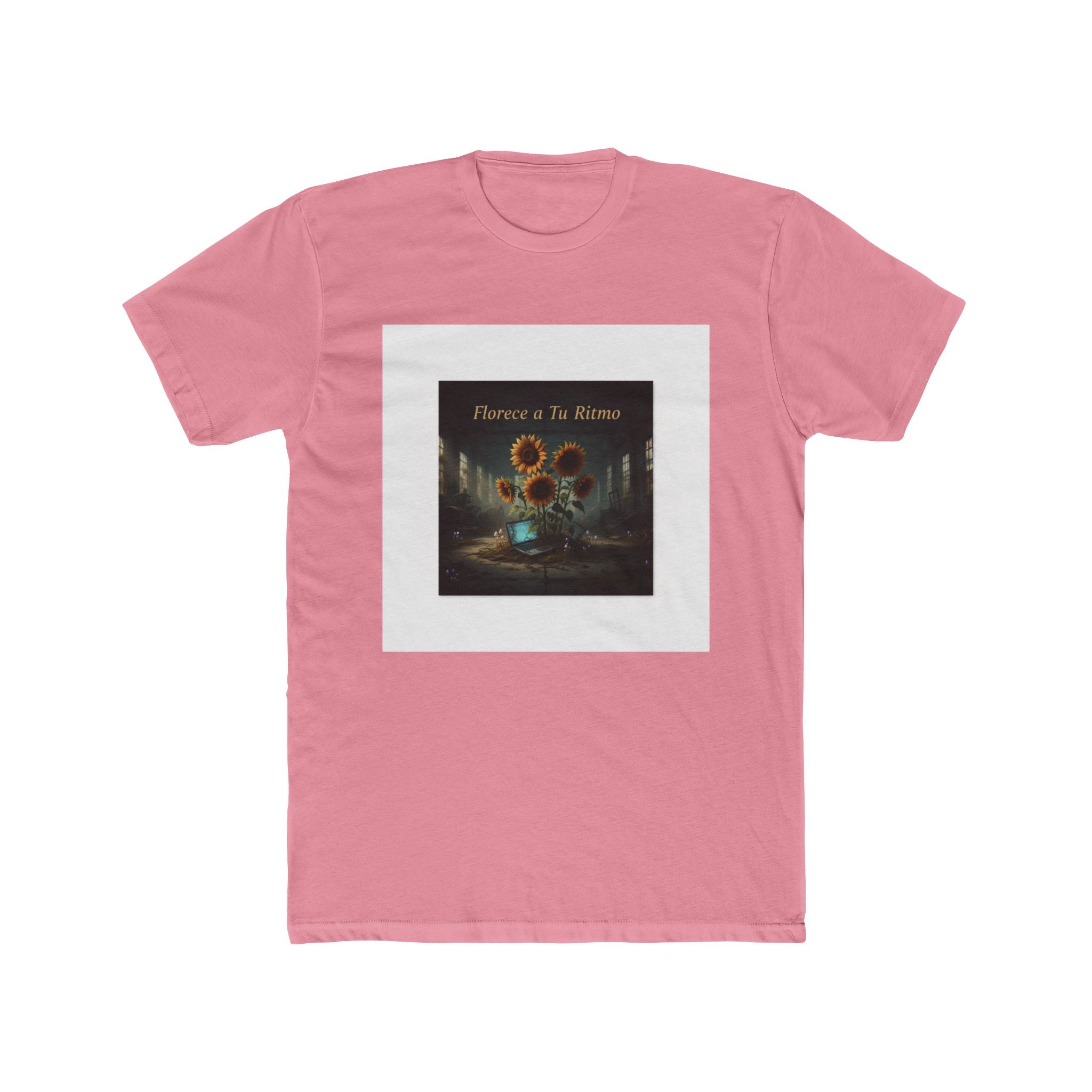 Sunflowers Laptop Unisex Tee – Florece a Tu Ritmo