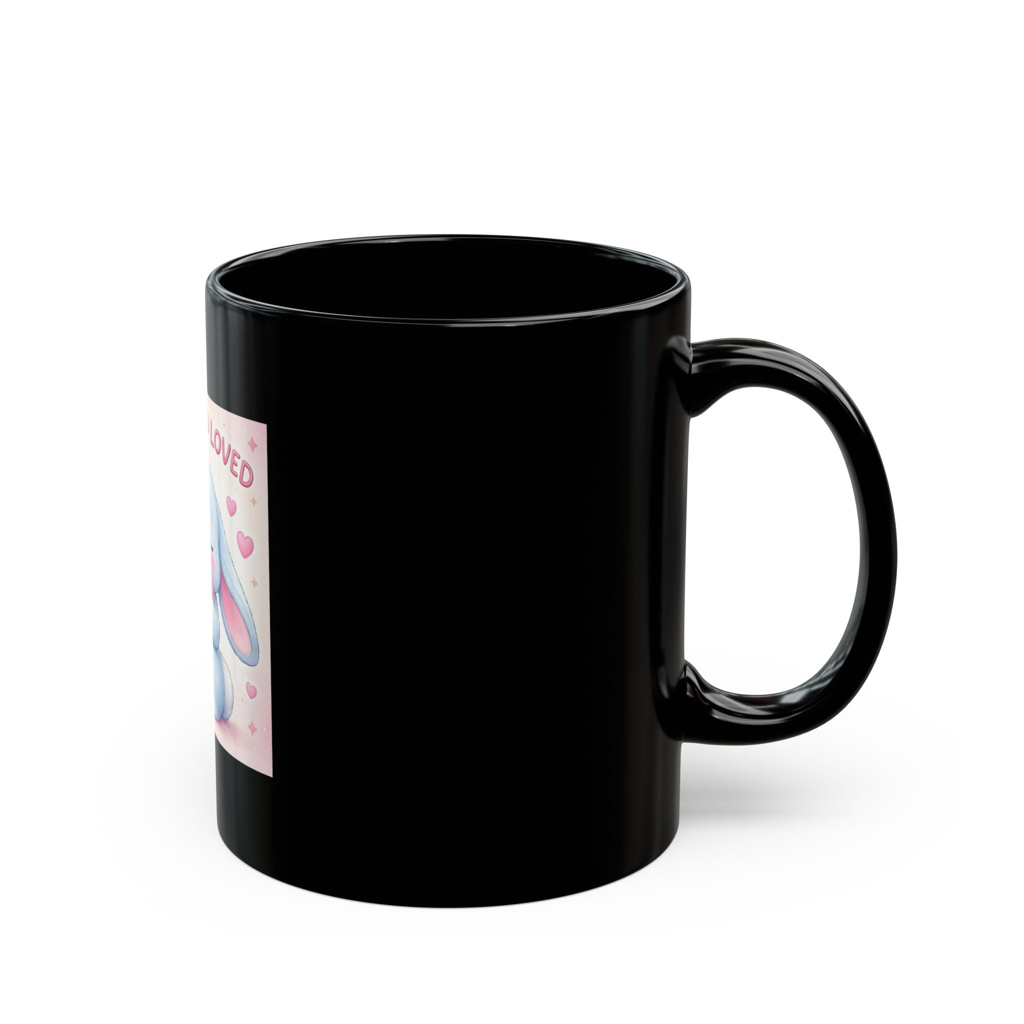 YOU ARE SO LOVED Black Mug 11oz