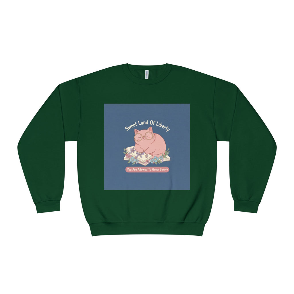 Cat Crewneck Sweatshirt – Sweet Land of Liberty