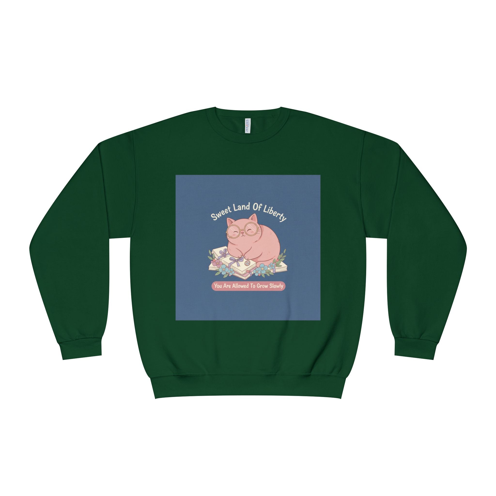 Cat Crewneck Sweatshirt – Sweet Land of Liberty