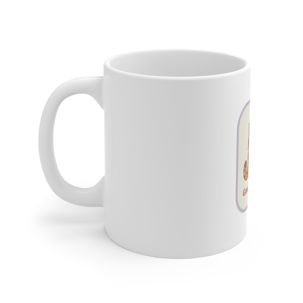 Goals On Goals Cat Mug 11oz