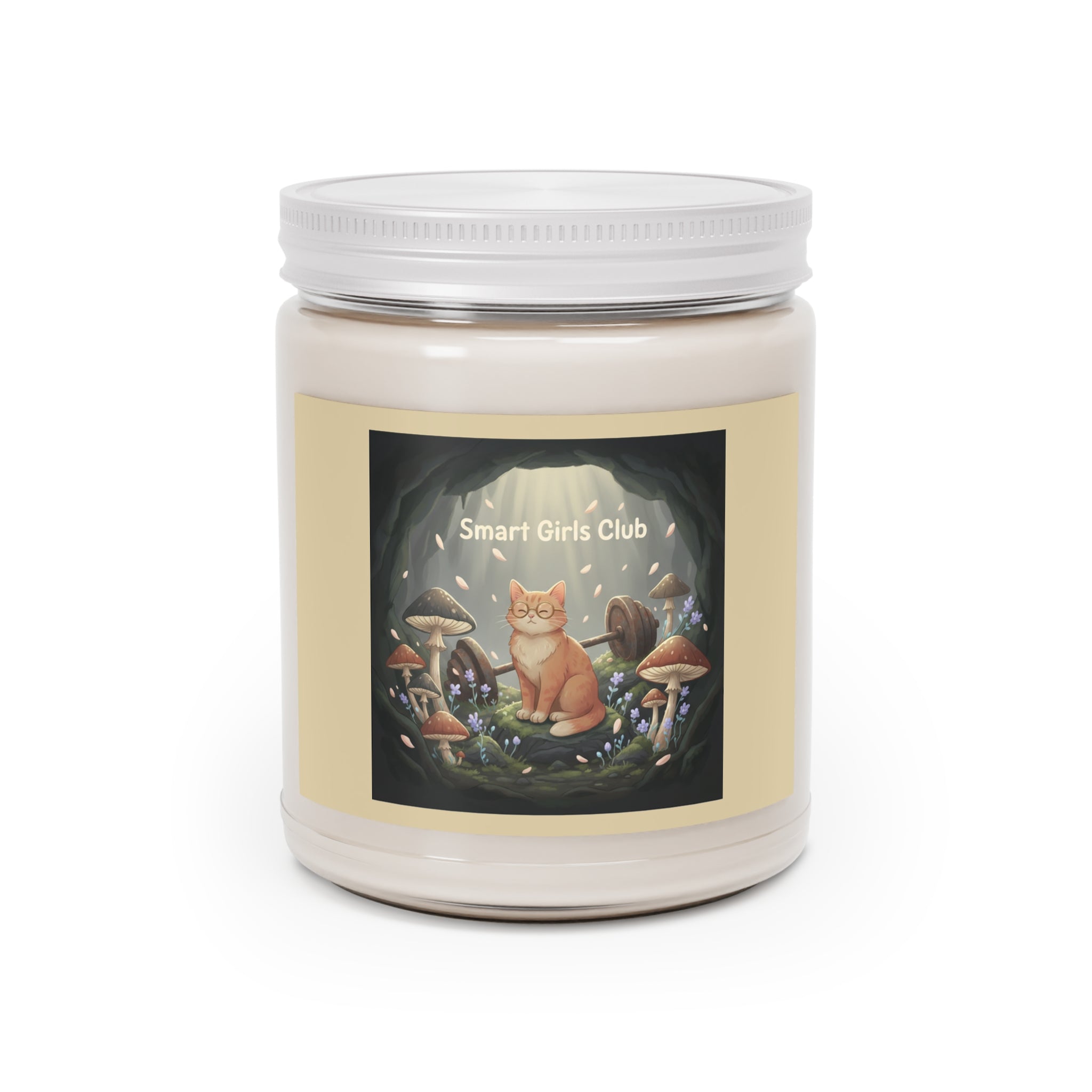 Cats With Glasses Scented Candle – Smart Girls Club