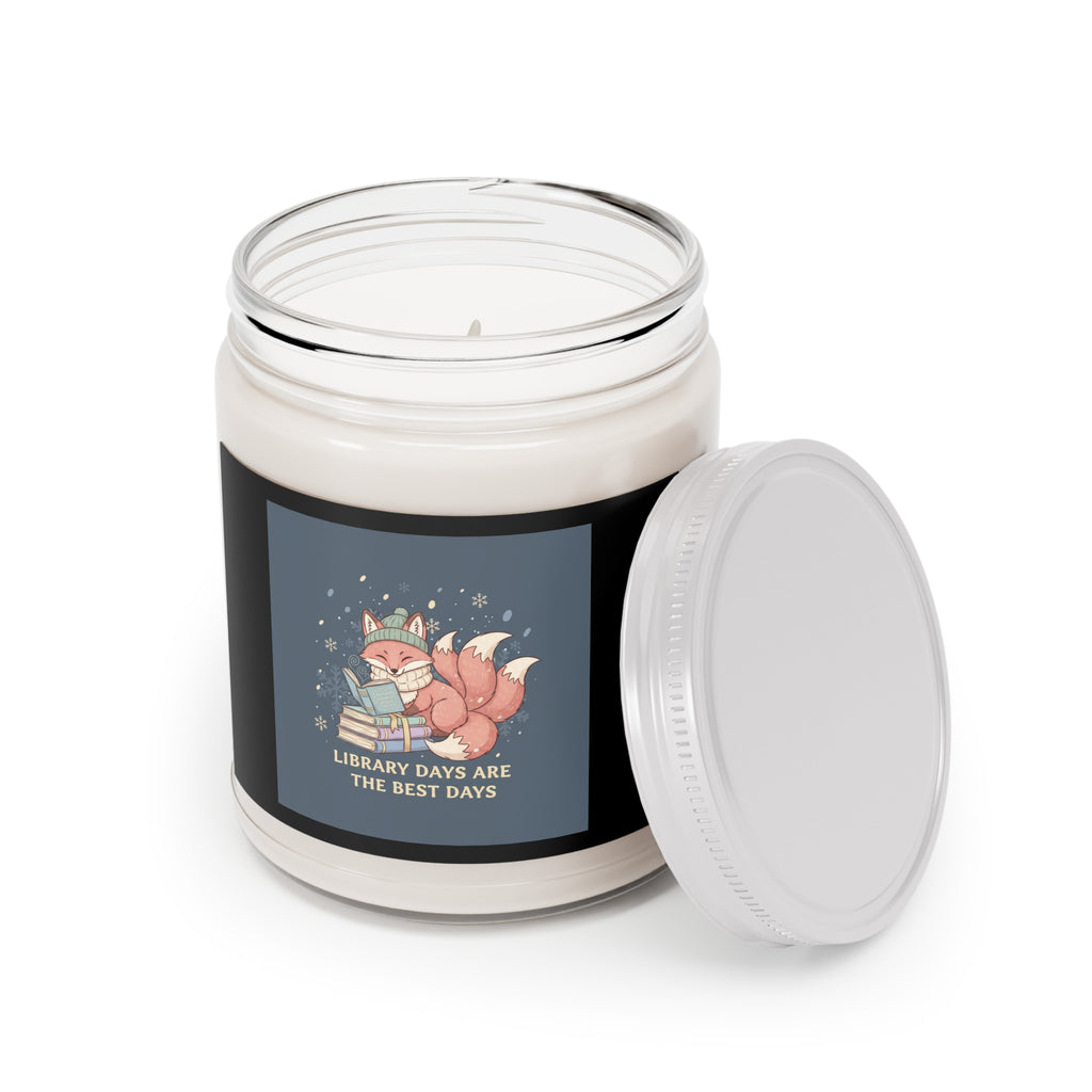 LIBRARY DAYS ARE THE BEST DAYS Fox Scented Candle