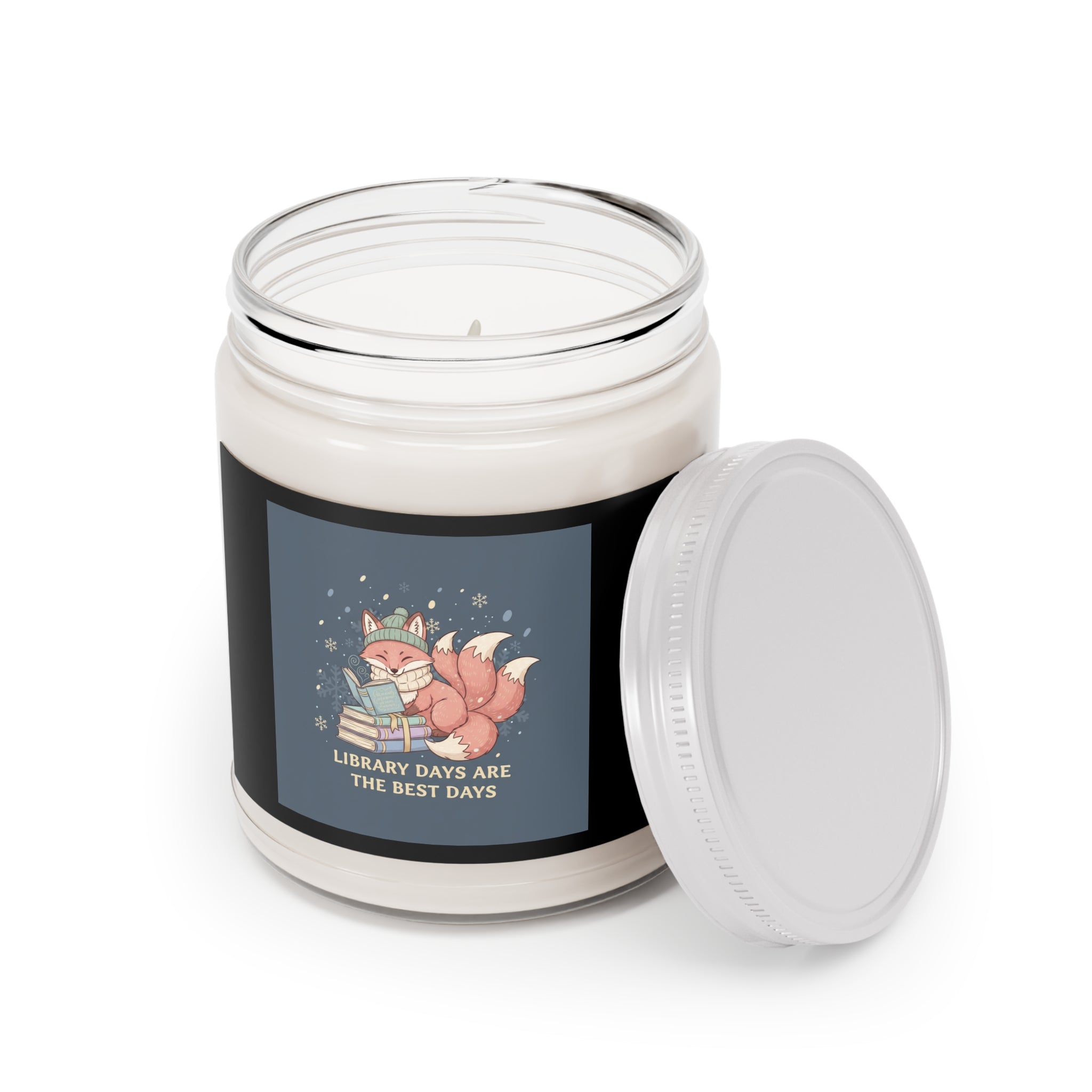 LIBRARY DAYS ARE THE BEST DAYS Fox Scented Candle