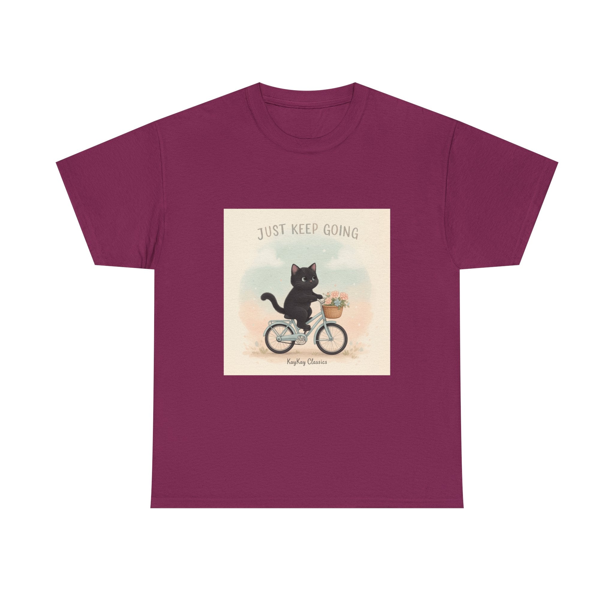 "Design" Black Cat Kids Tee | College Girl Gift | Fashion | KayKay Classics