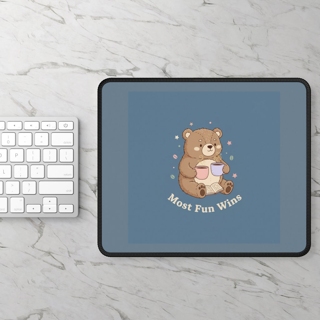 Bear Mouse Pad – Most Fun Wins