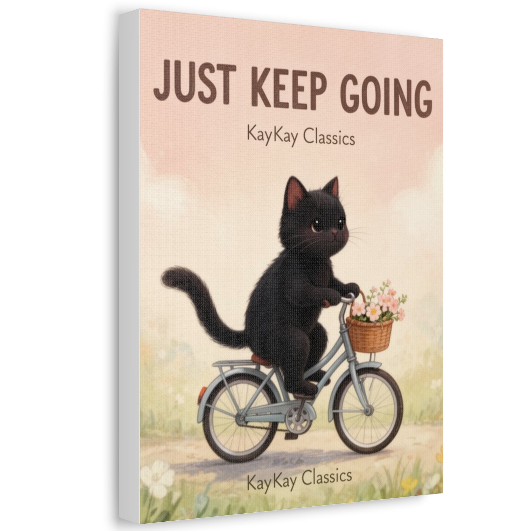 JUST KEEP GOING Canvas