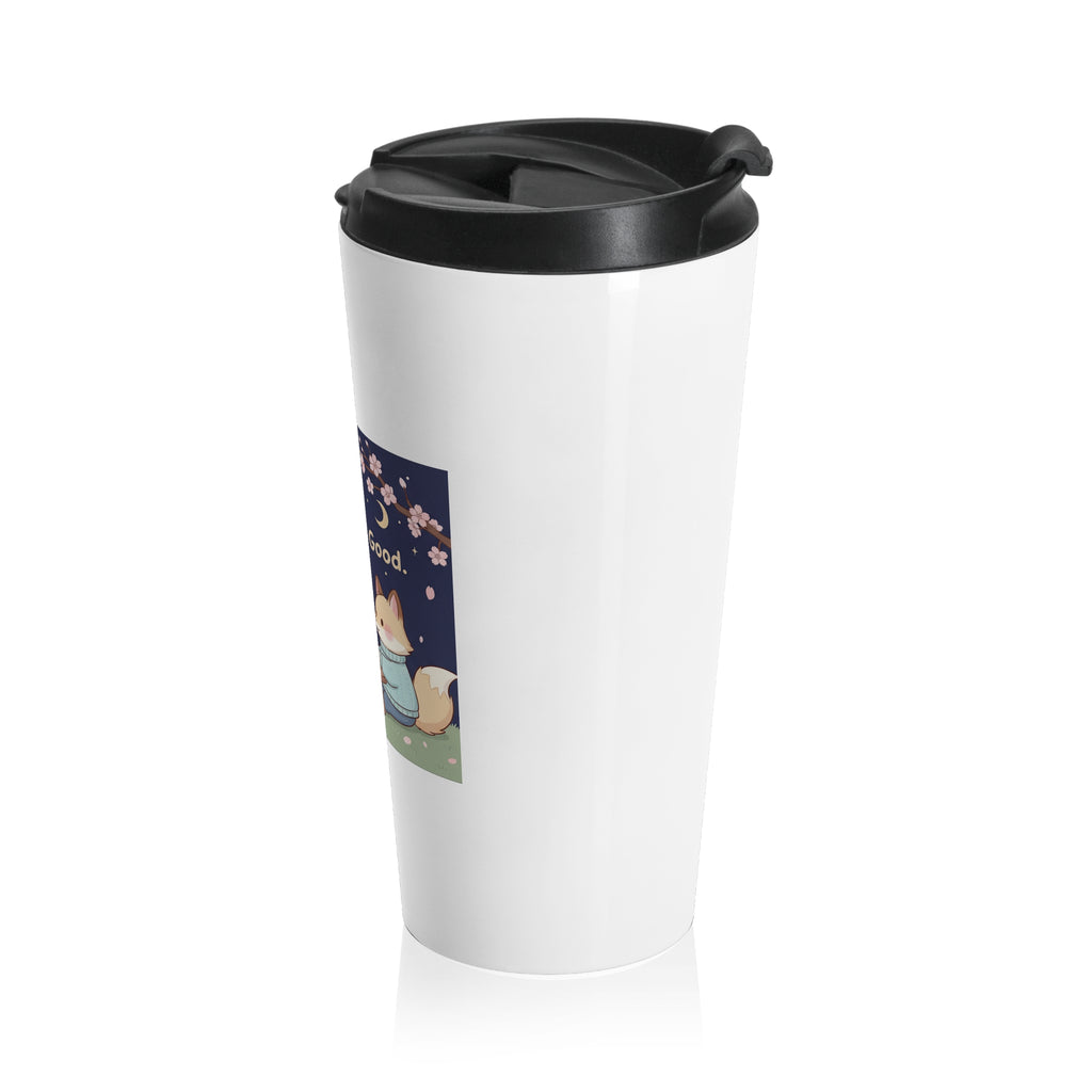 Cat Travel Mug – Do Good Be Good