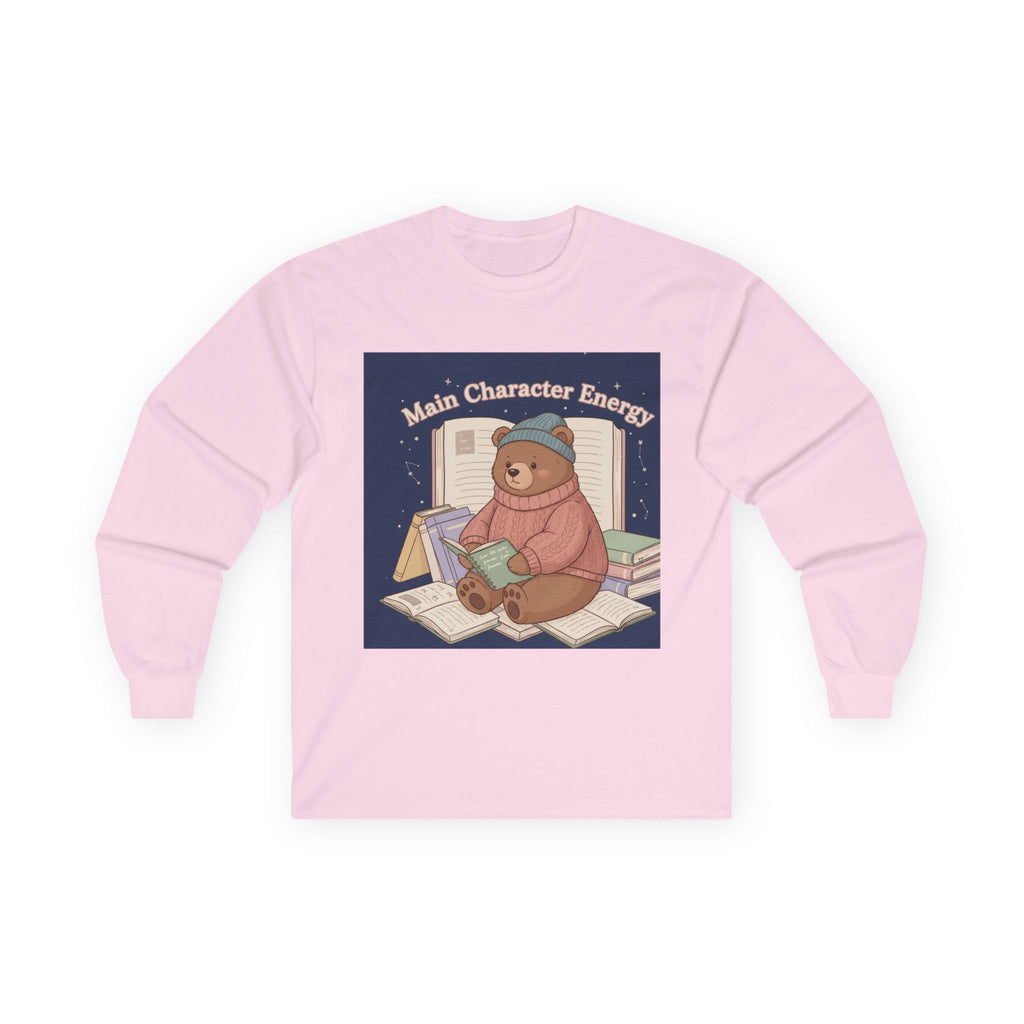 Bear Long Sleeve Tee – Main Character Energy