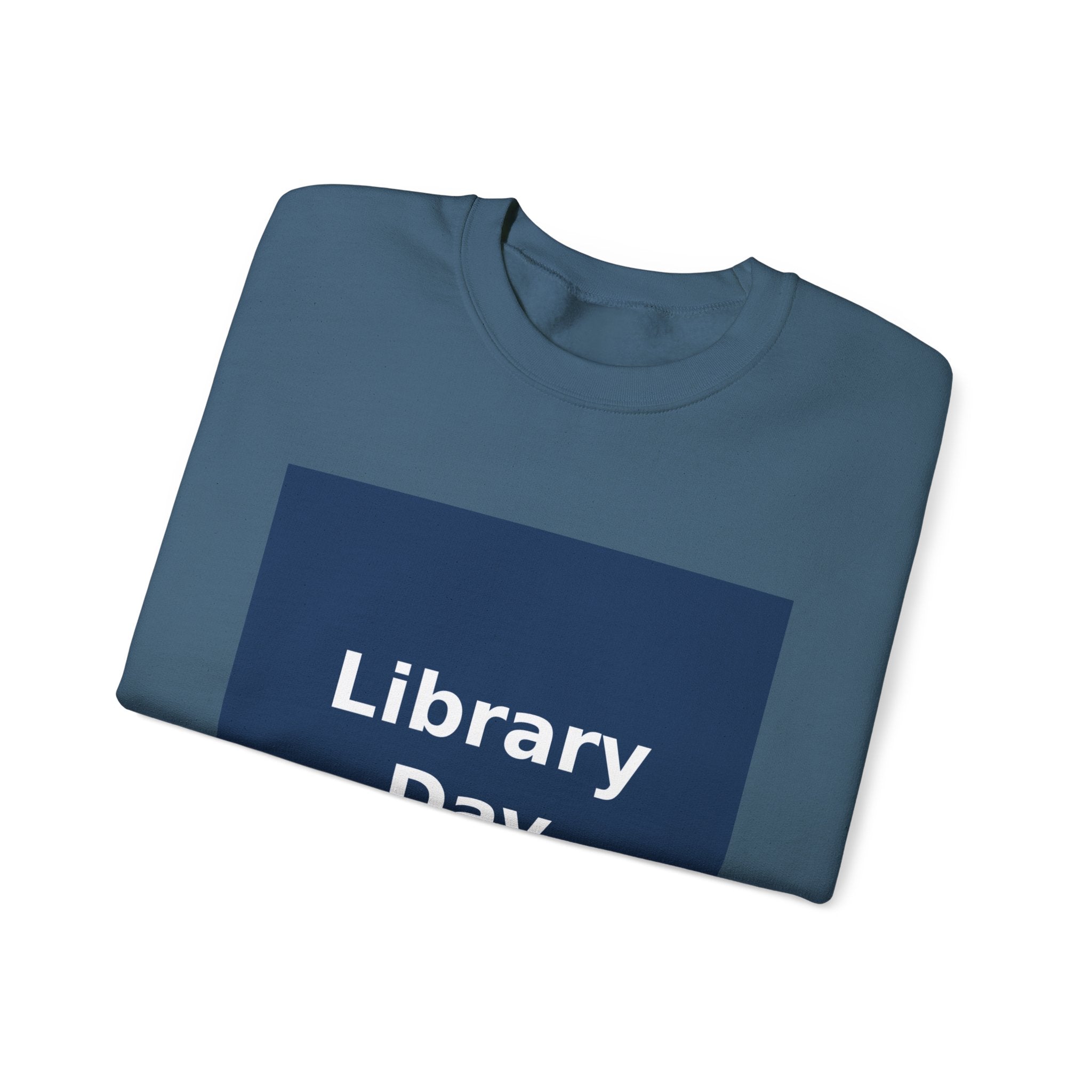 "Library Day" Black Cat Crewneck | College Girl Gift | Fashion | KayKay Classics