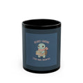 Turtle Black Mug 11oz – Degree Loading Study Hard, Dream Big