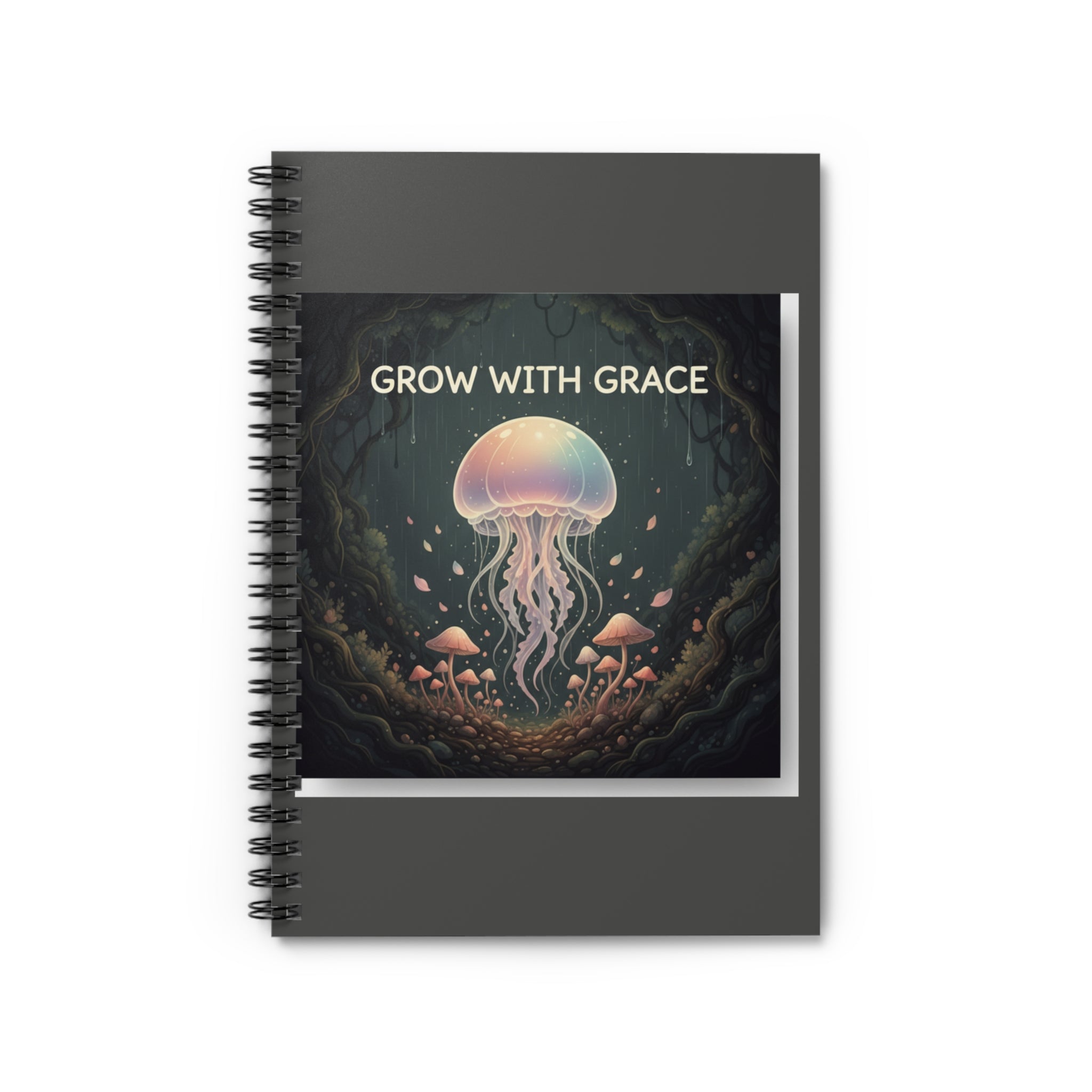 Kawaii Jellyfish Spiral Notebook – Grow With Grace