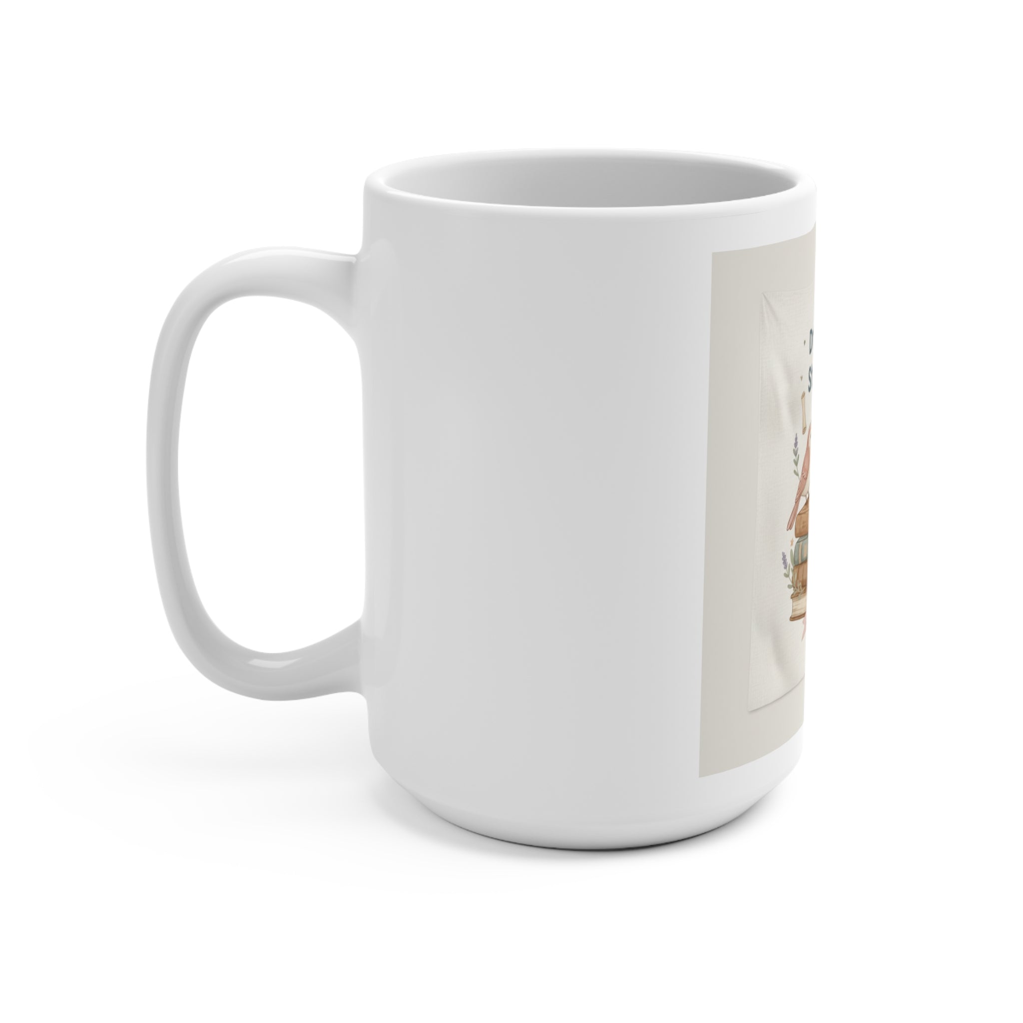 Dream Big, Study Hard Birds Mug 15oz