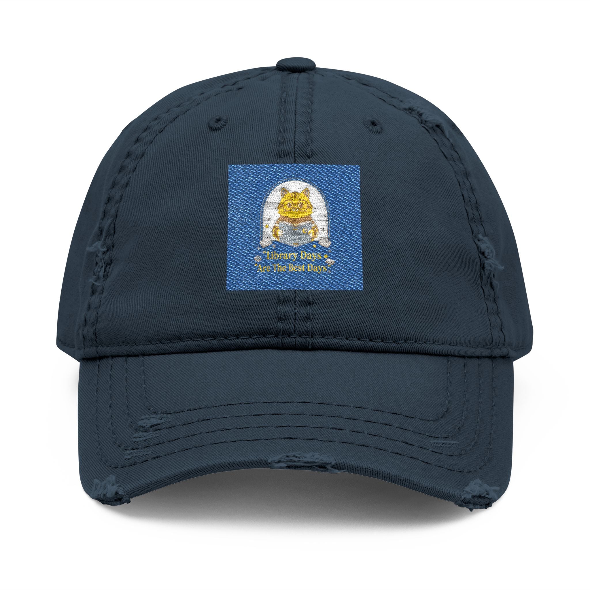 Cat Dad Hat – Library Days Are the Best Days