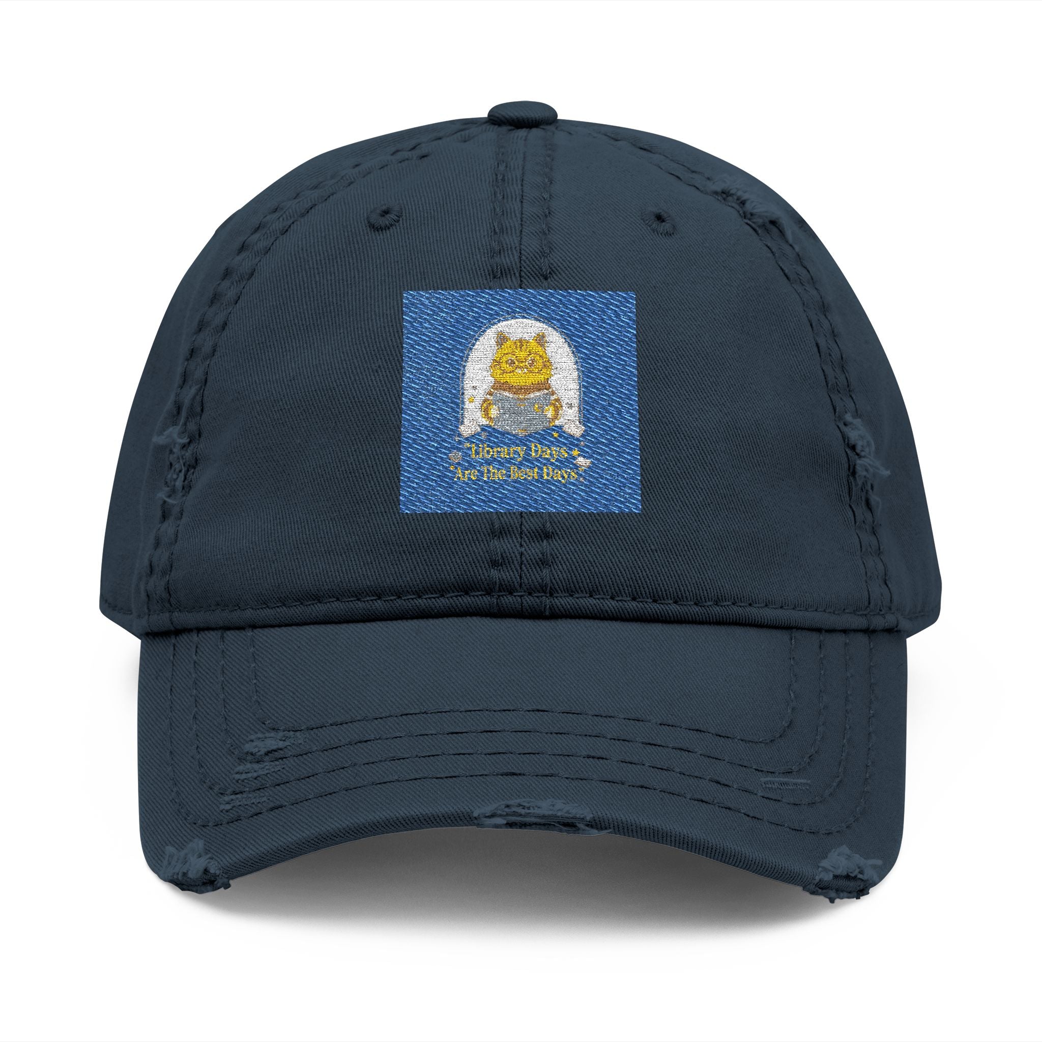 Cat Dad Hat – Library Days Are the Best Days