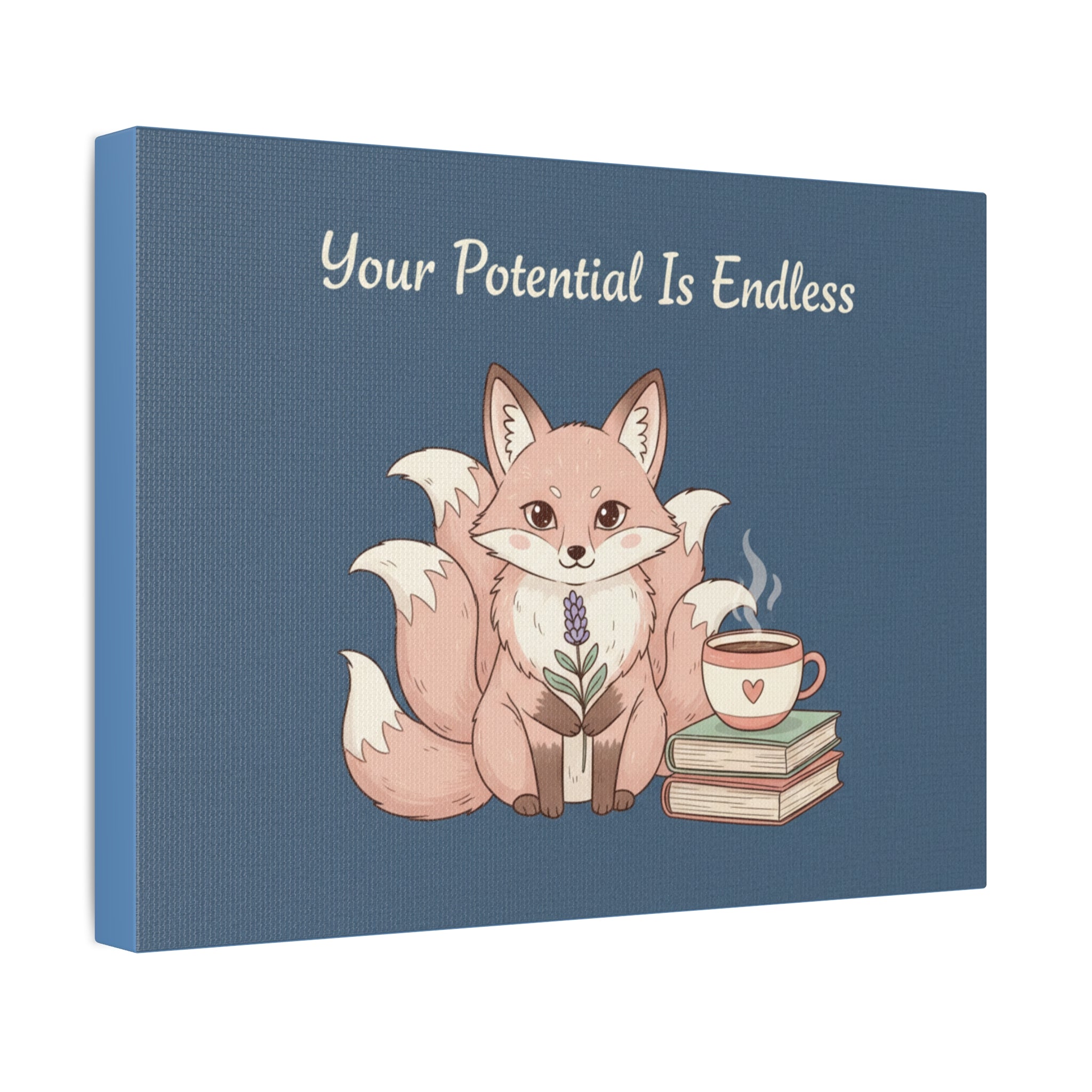 Kitsune Canvas Print – Your Potential is Endless