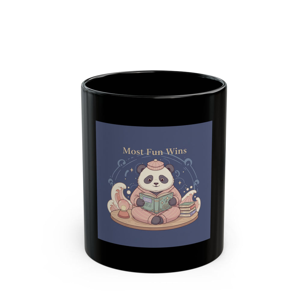 Puppies Black Mug 11oz – Most Fun Wins