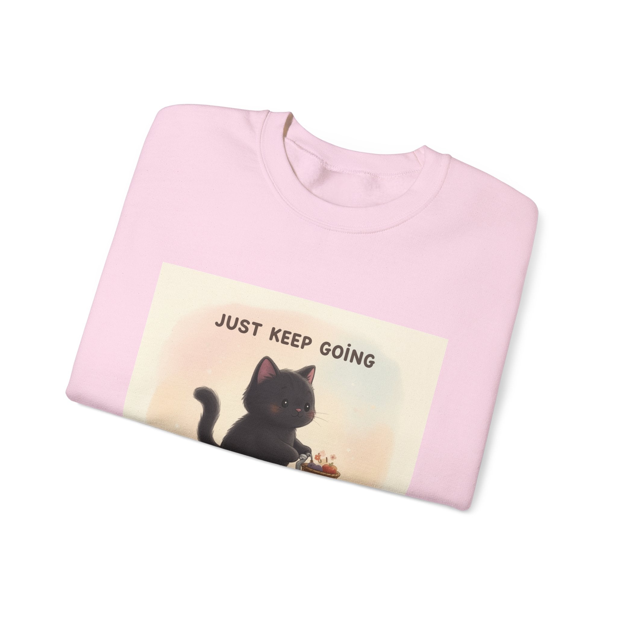 "Study Hard Dream Big" Black Cat Crewneck | College Girl Gift | Fashion | KayKay Classics