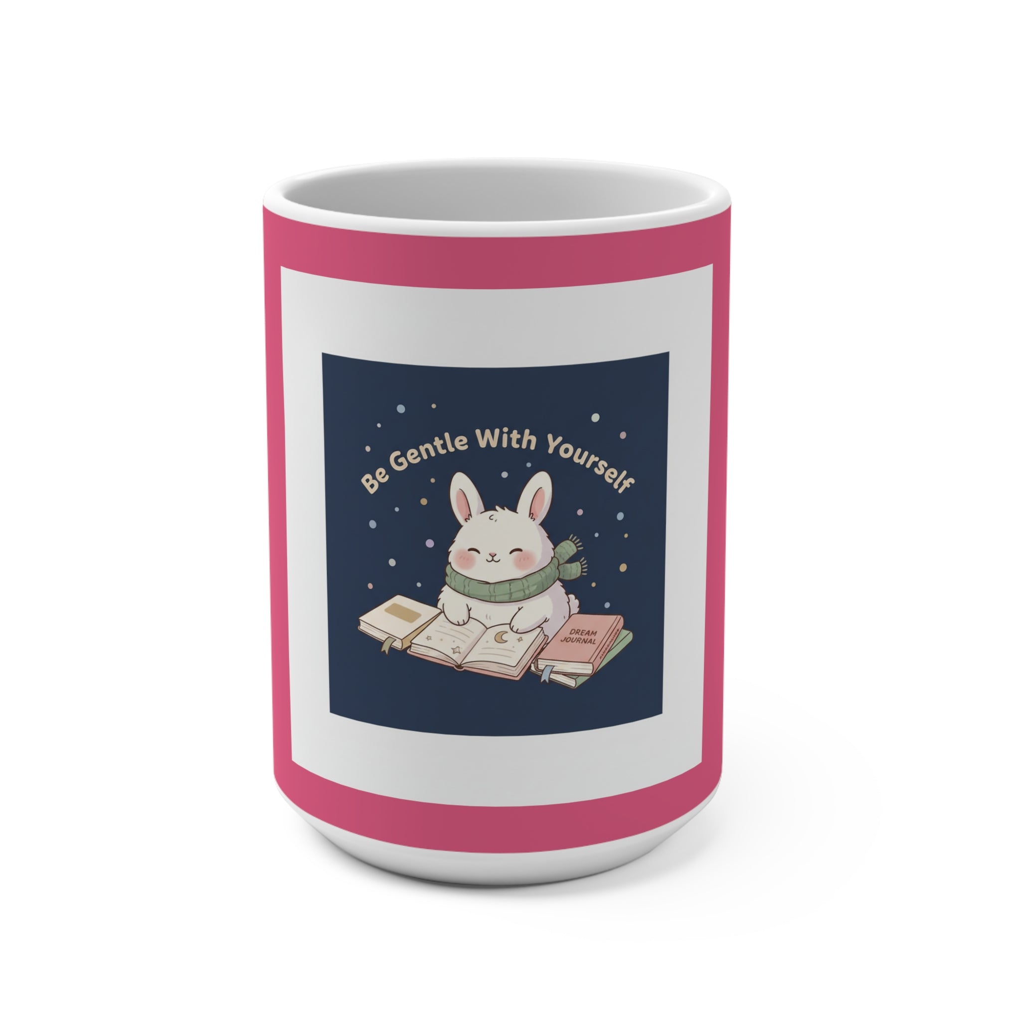 Rabbit Mug 15oz – Be Gentle With Yourself