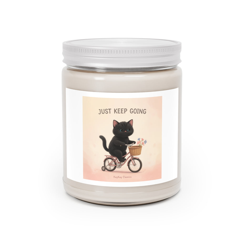 JUST KEEP GOING Cat Scented Candle