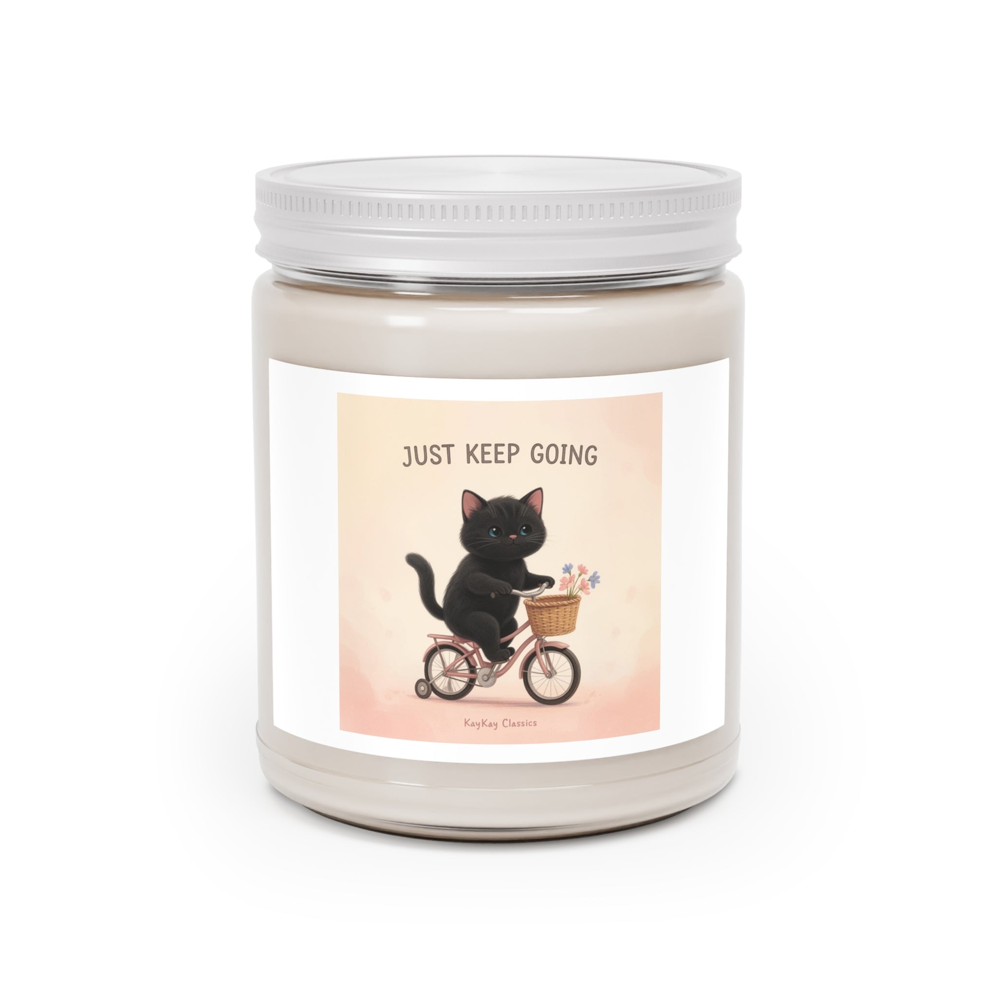 JUST KEEP GOING Cat Scented Candle