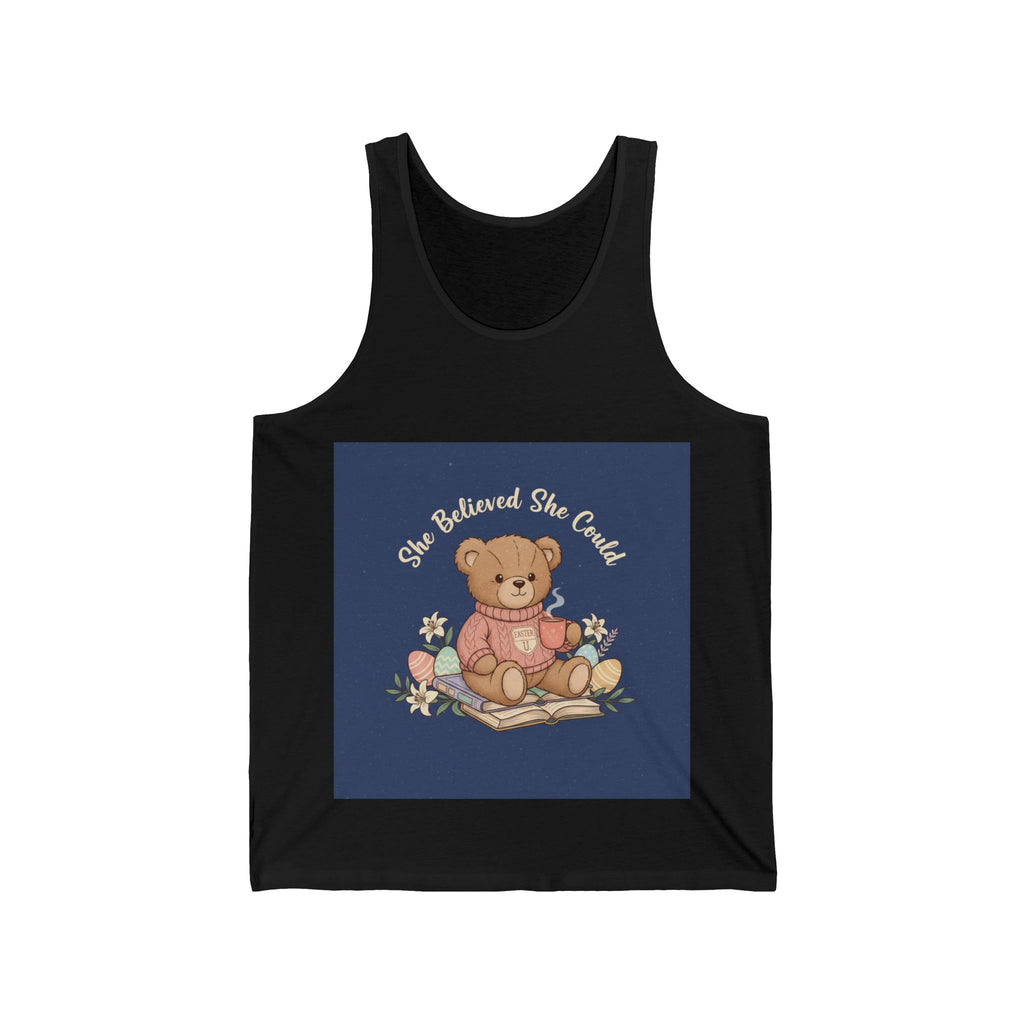 Bear Tank Top – She Believed She Could
