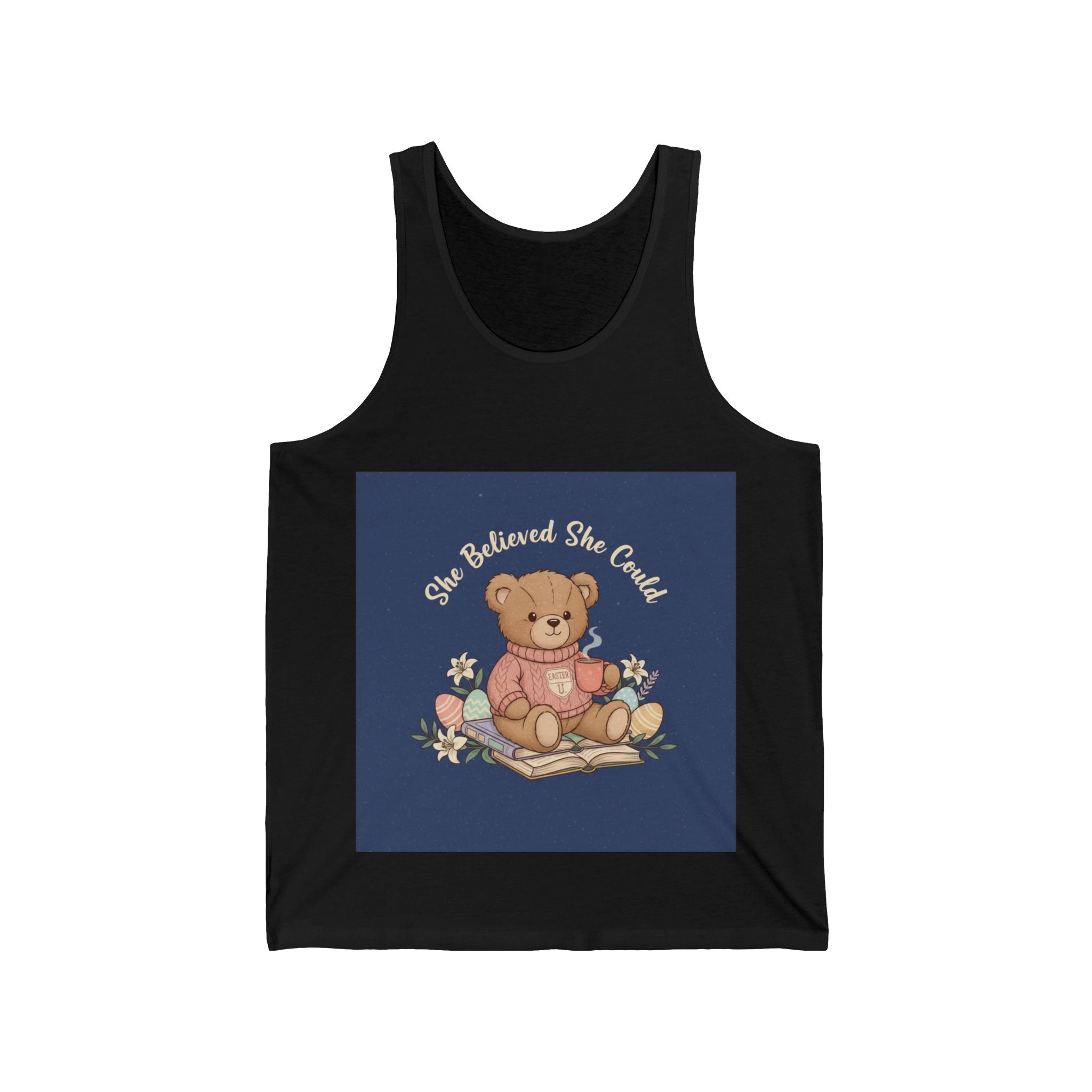 Bear Tank Top – She Believed She Could