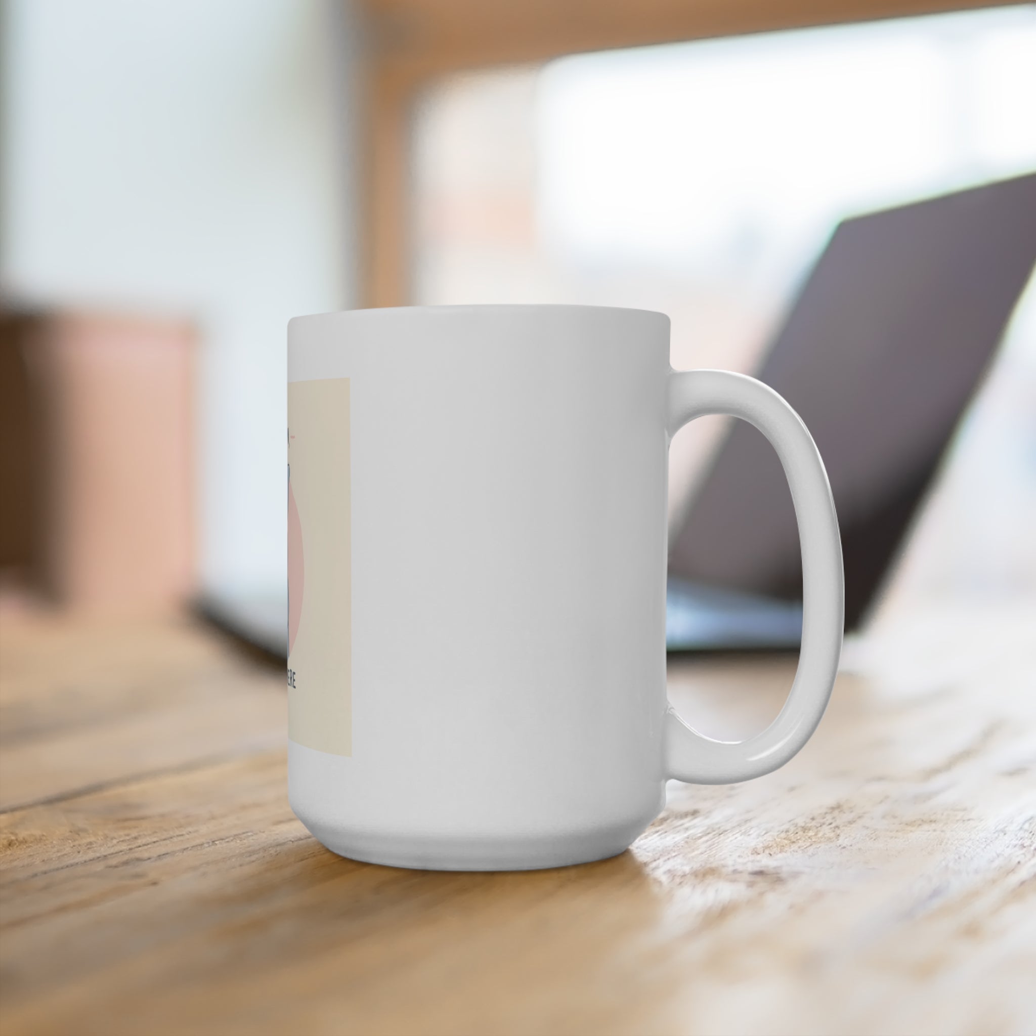 SLOW DOWN, YOURE SAFE HERE Mug 15oz