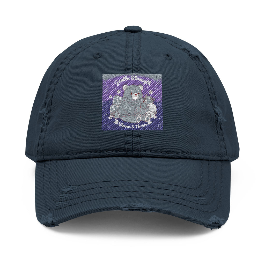 Bear Dad Hat – Gentle Strength Bloom Thrive